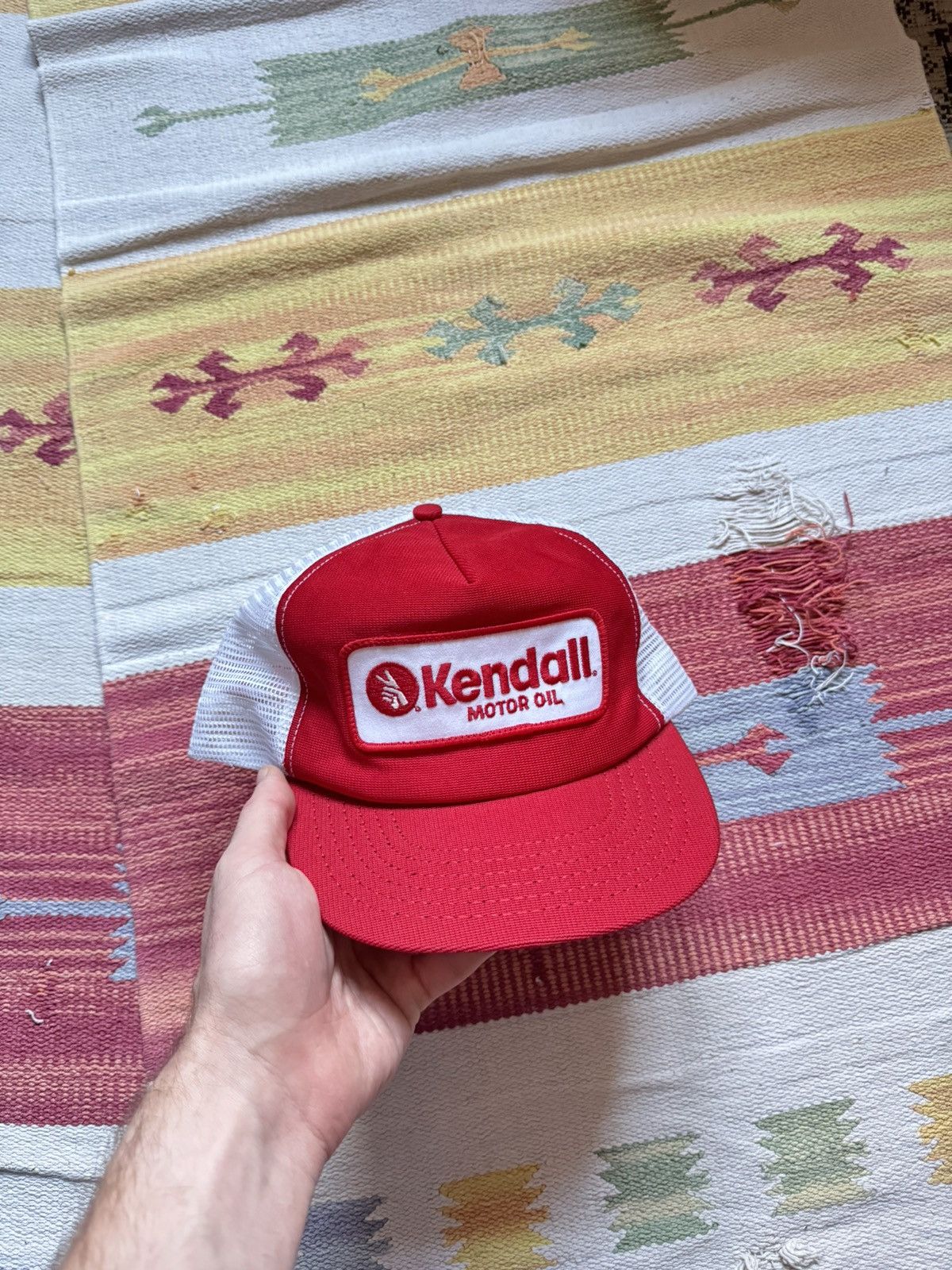 Other 00’s Kendall Made In USA Motor Oil Work Hat Size ONE SIZE - 3 Thumbnail