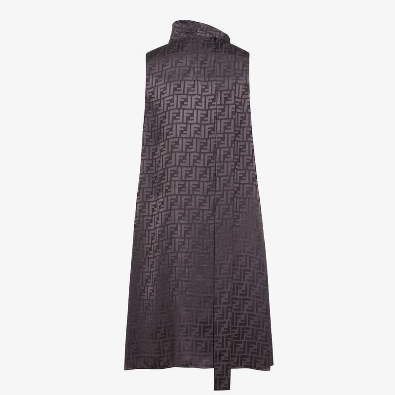 Fendi o1s1wg110426 Dress in Dark Purple Size XL / US 12-14 / IT 48-50 - 2 Thumbnail