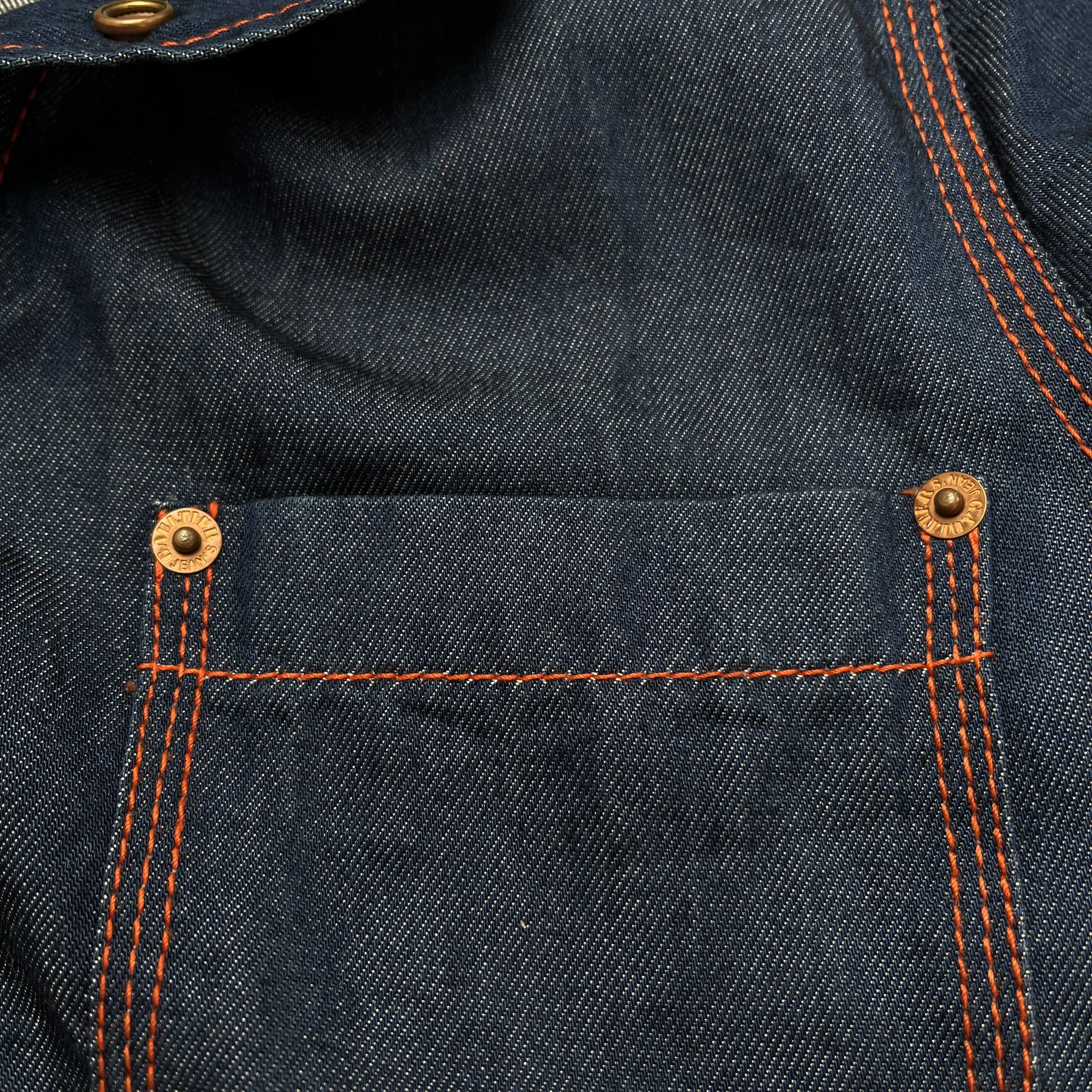 Jean Paul Gaultier Jean Paul Gaultier "Jeans Gaultier" Denim And Sateen Shirt Size US M / EU 48-50 / 2 - 6 Thumbnail