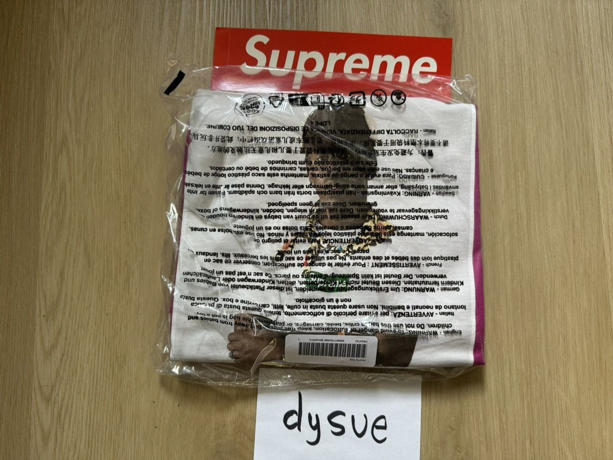 Supreme × Tyler The Creator Supreme Tyler the Creator Tee - Magenta Large Size US L / EU 52-54 / 3 - 2 Thumbnail