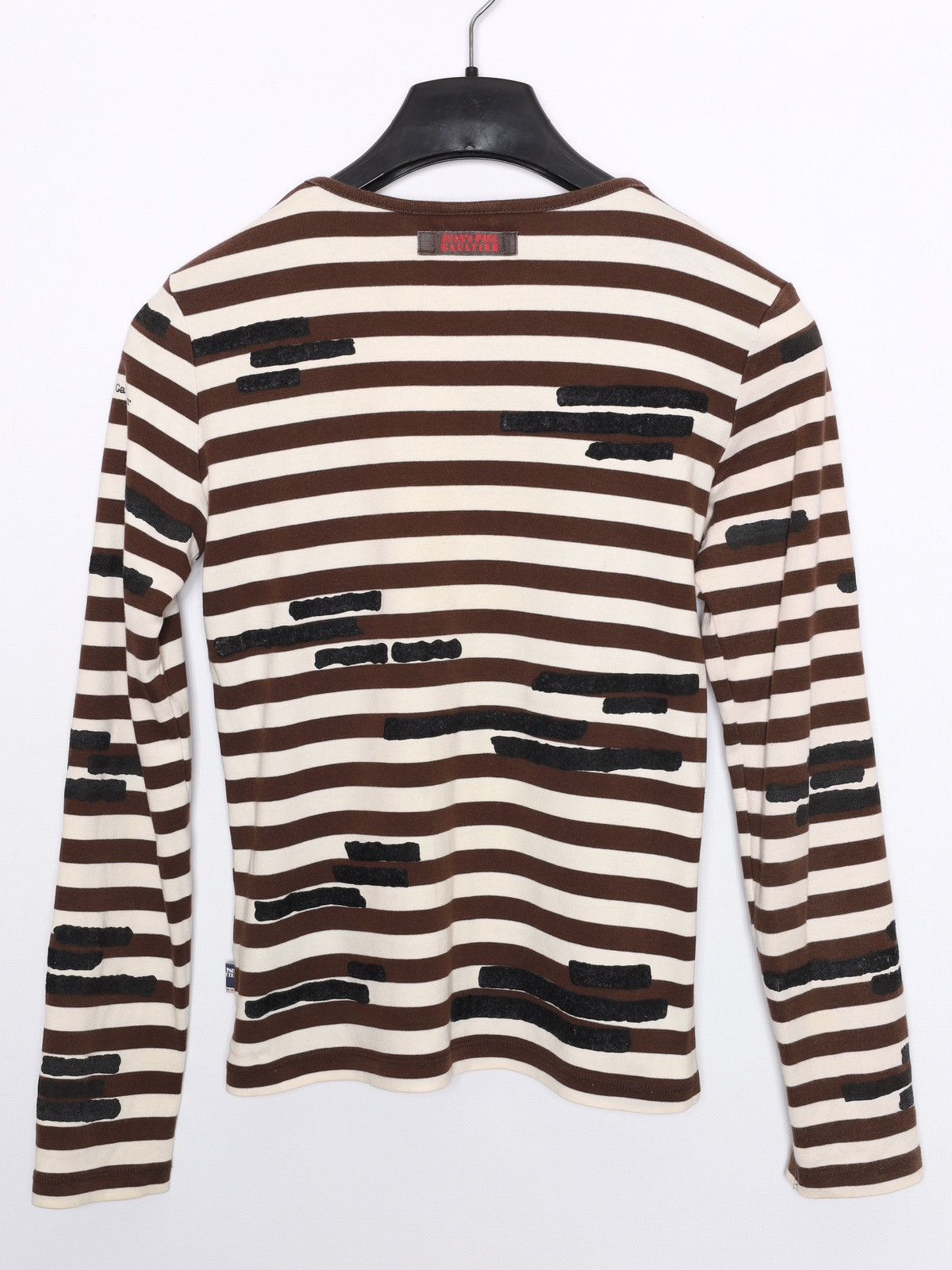 Jean Paul Gaultier Jean Paul Gaultier JPG Stripped Long Sleeve Sailor Top Tee Size S / US 4 / IT 40 - 7 Thumbnail