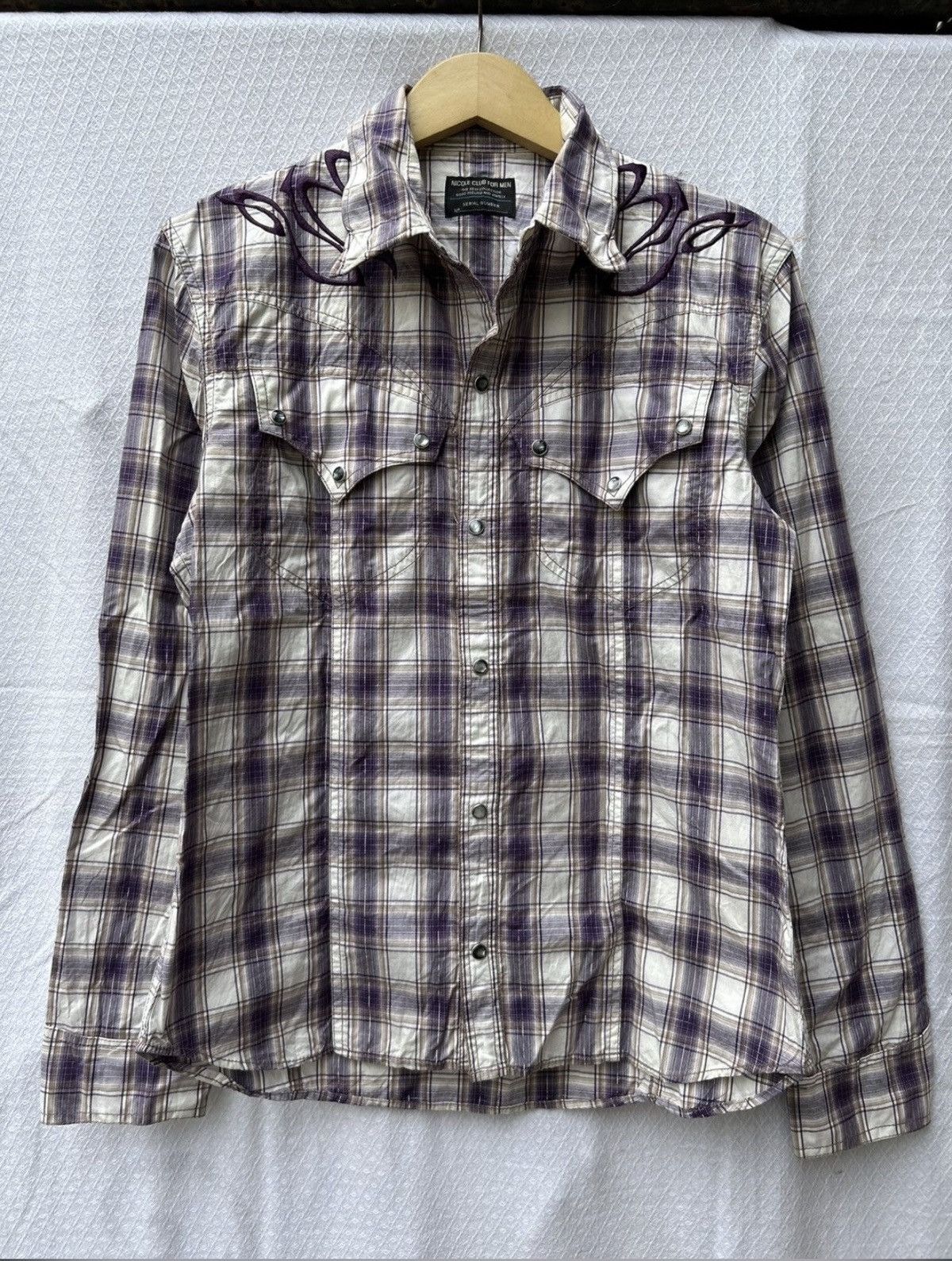 Nicole Club Archive NCFM Longsleeve Button Shirt Size US M / EU 48-50 / 2 - 1 Thumbnail