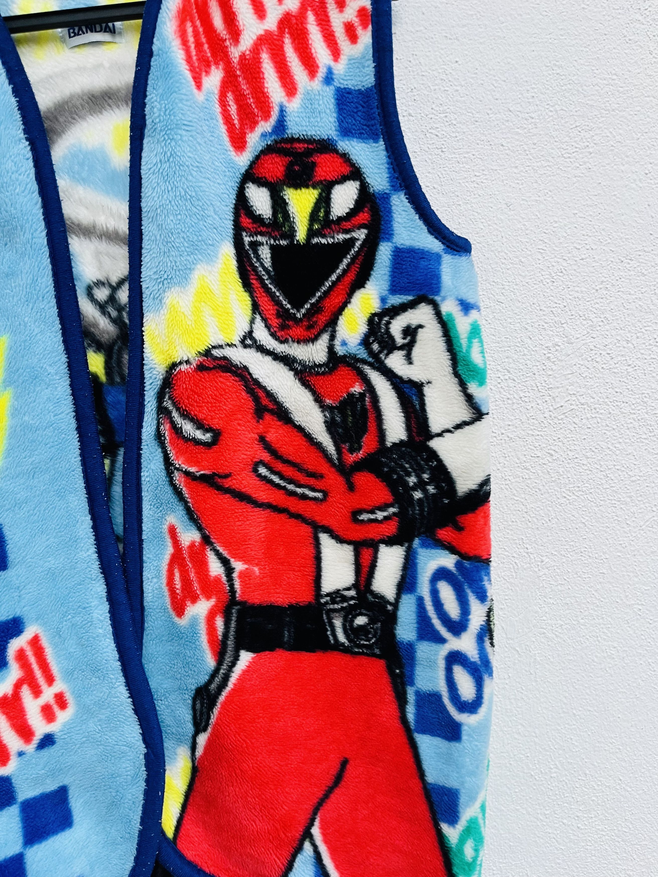 KOJIMA GENES Vintage Bandai Pawer Rangers Custume Full Print Vest Size US M / EU 48-50 / 2 - 3 Thumbnail