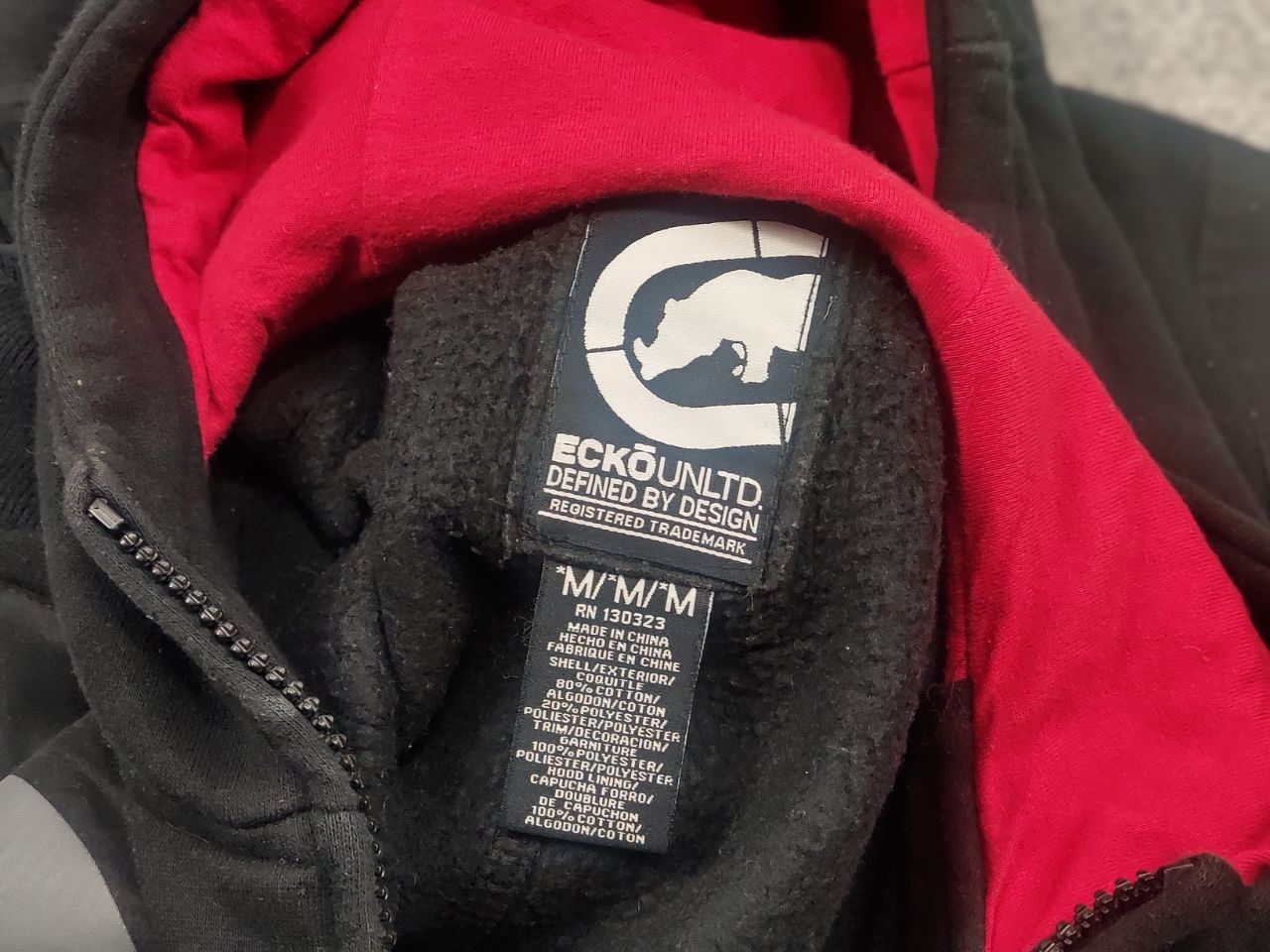 Ecko Unltd. Vintage Ecko Unltd Big Logo Baggy Hip Hop Zip Hoodie Rap Y2K Size US S / EU 44-46 / 1 - 15 Thumbnail