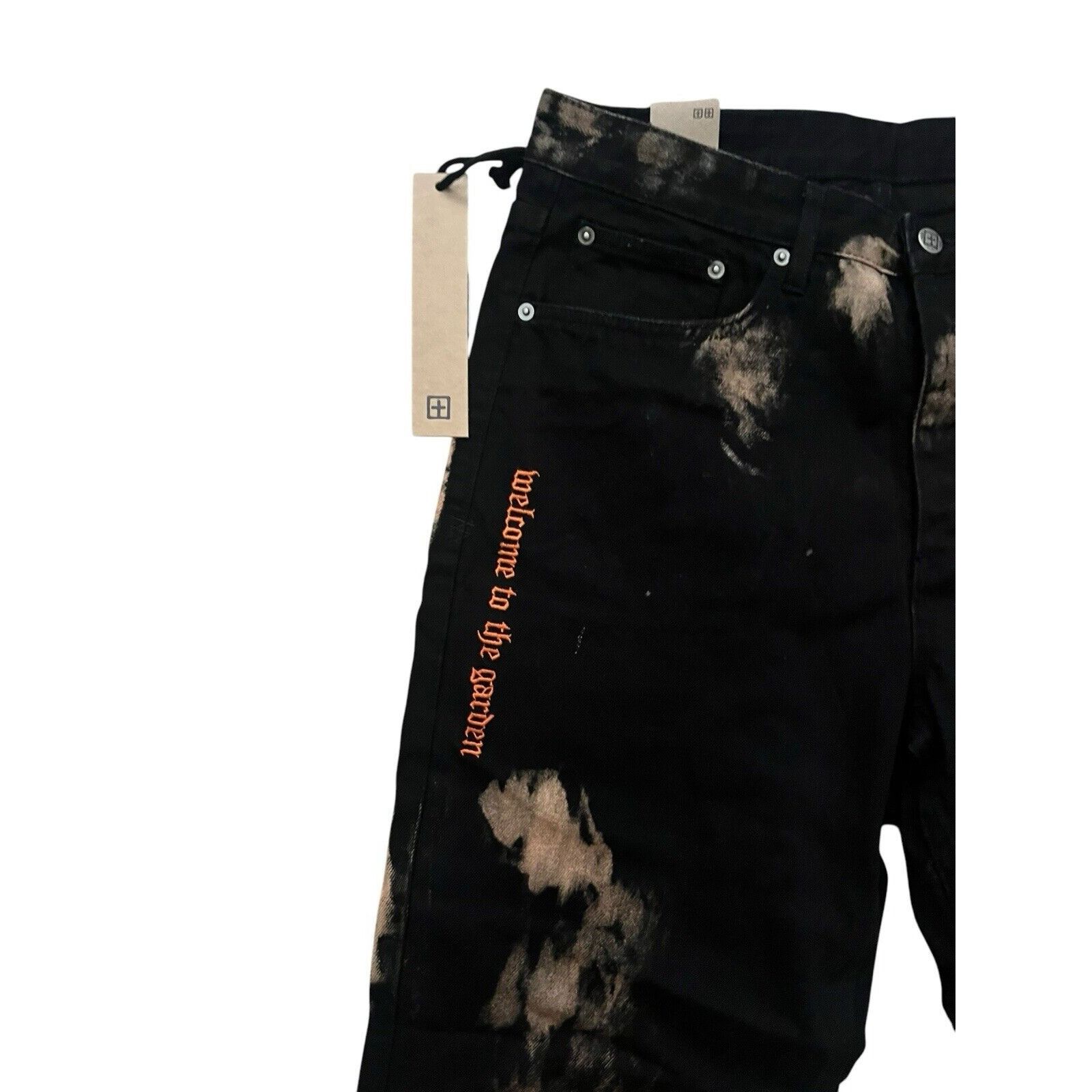 Ksubi Ksubi Jeans Mens Anti K++ Straight Hellfire Black Size 33/32 Size US 33 - 3 Thumbnail