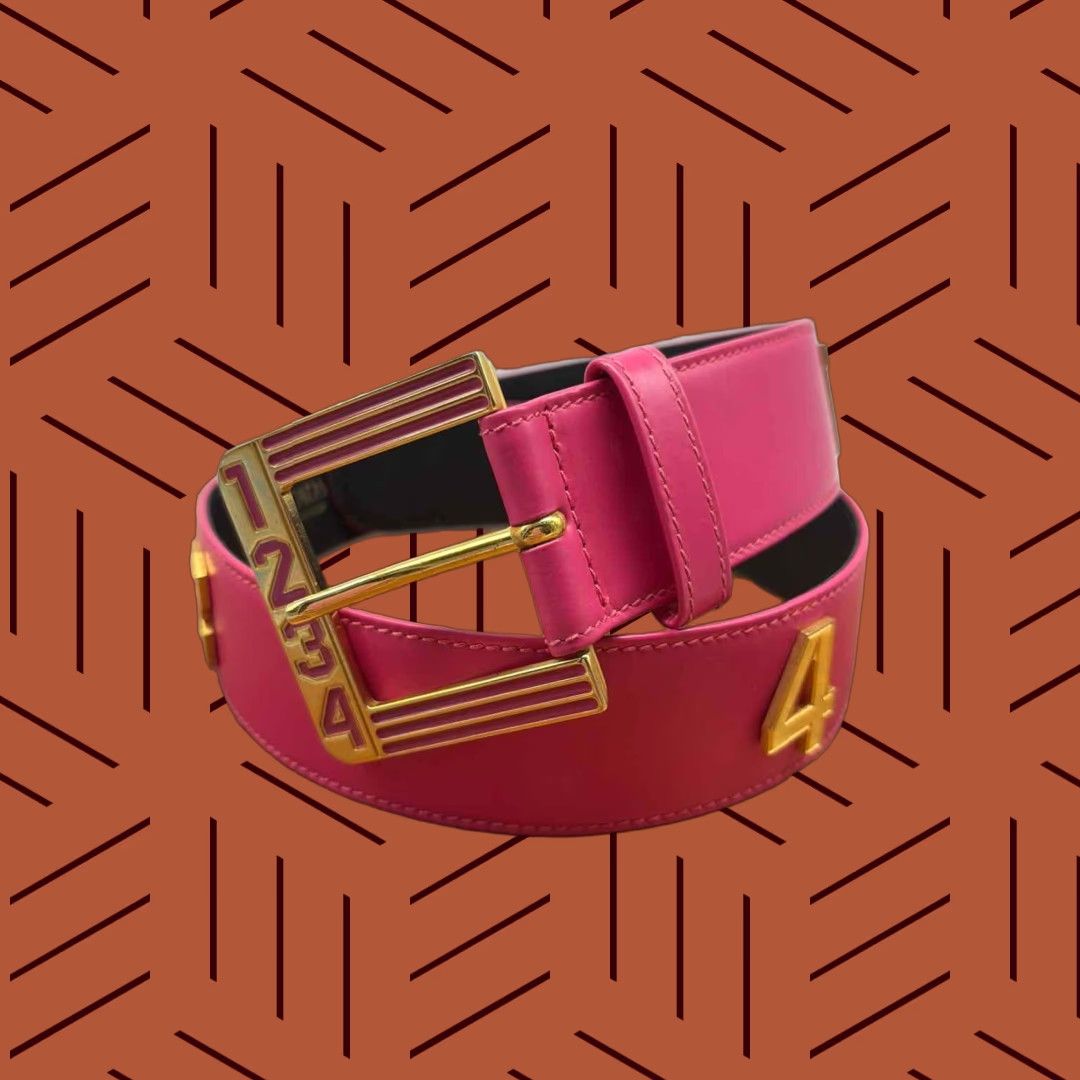 Escada Escada Pink Belts Size 36 Pre-Owned Belt Size ONE SIZE - 1 Thumbnail