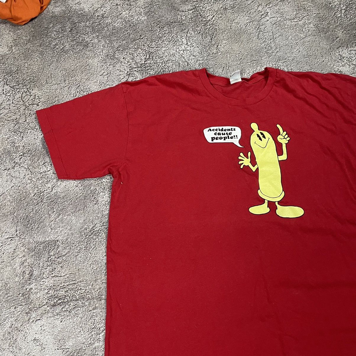 Vintage Vintage Y2K ADULT “ ACCIDENTS CAUSE PEOPLE “ FUNNY BuyTee Size US L / EU 52-54 / 3 - 3 Thumbnail