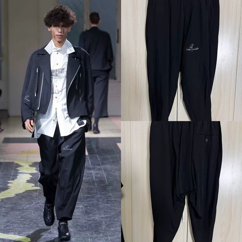 Yohji Yamamoto Yohji Yamamoto size 2 16ss Show Totem Pants Size US 28 / EU 44 - 1 Thumbnail