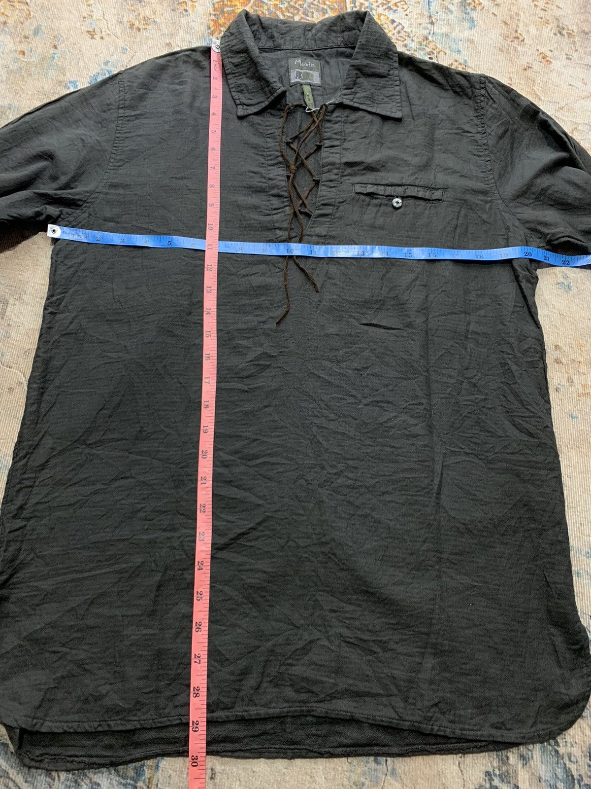 Issey Miyake Crazy Sick Japanese Movin Western Shirt Yohji Style Size US L / EU 52-54 / 3 - 8 Thumbnail