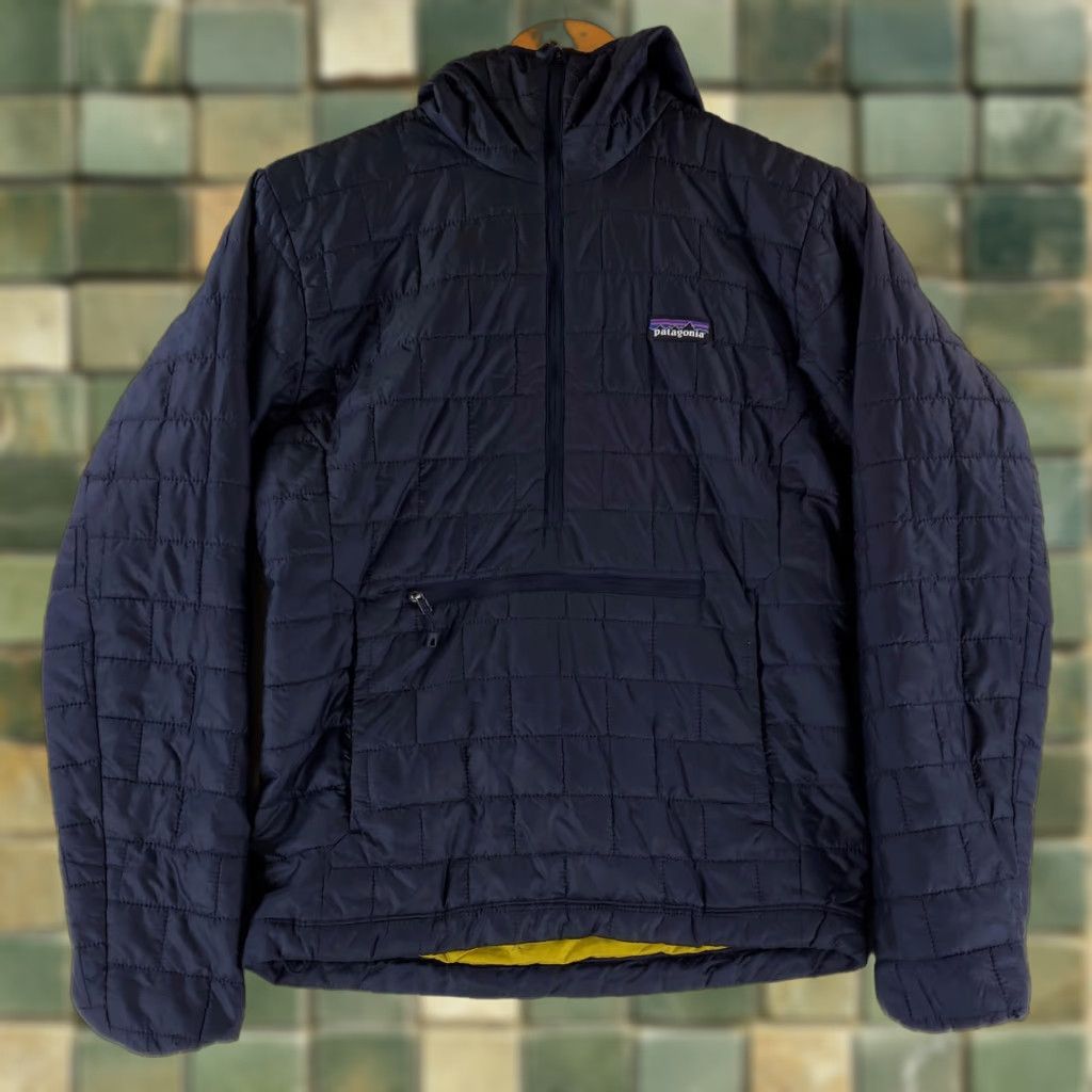 Patagonia Patagonia Nano Puff Bivy Pullover Anorak Blue Quilted Mens XS Jacket Size US XS / EU 42 / 0 - 1 Thumbnail