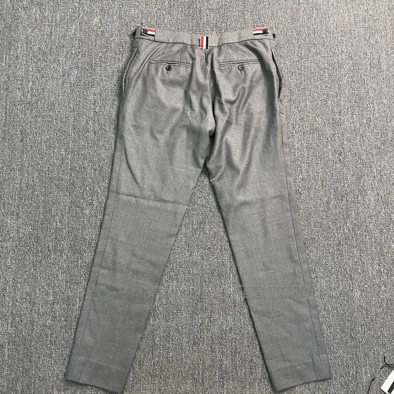 Thom Browne Thom Browne Women's Grey Wool Casual Pants . Size 31" - 2 Thumbnail