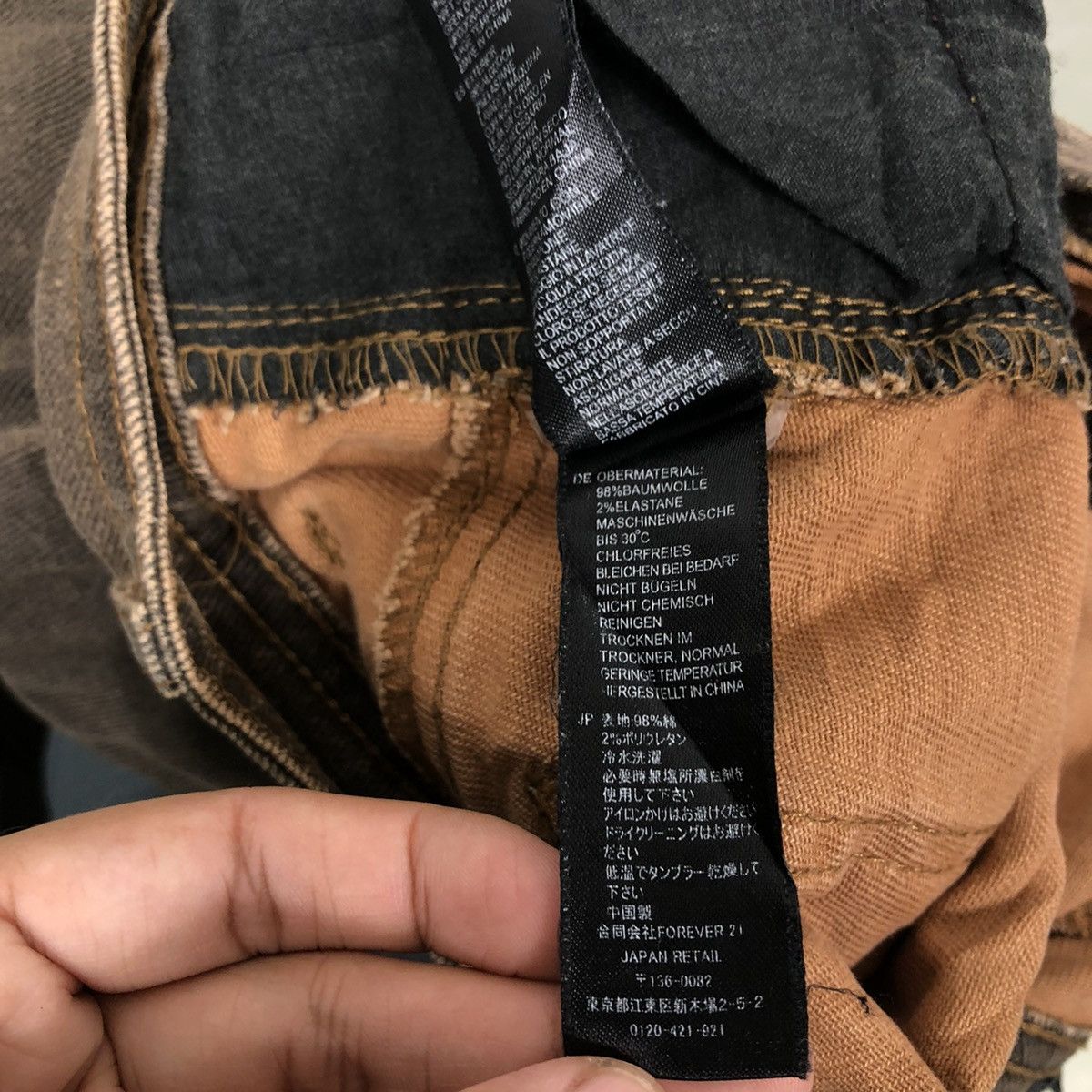 Japanese Brand 🔥RARE SKINNH FIT DISTRESSED DENIM JEANS FOREVER 21 JAPAN Size US 30 / EU 46 - 16 Thumbnail