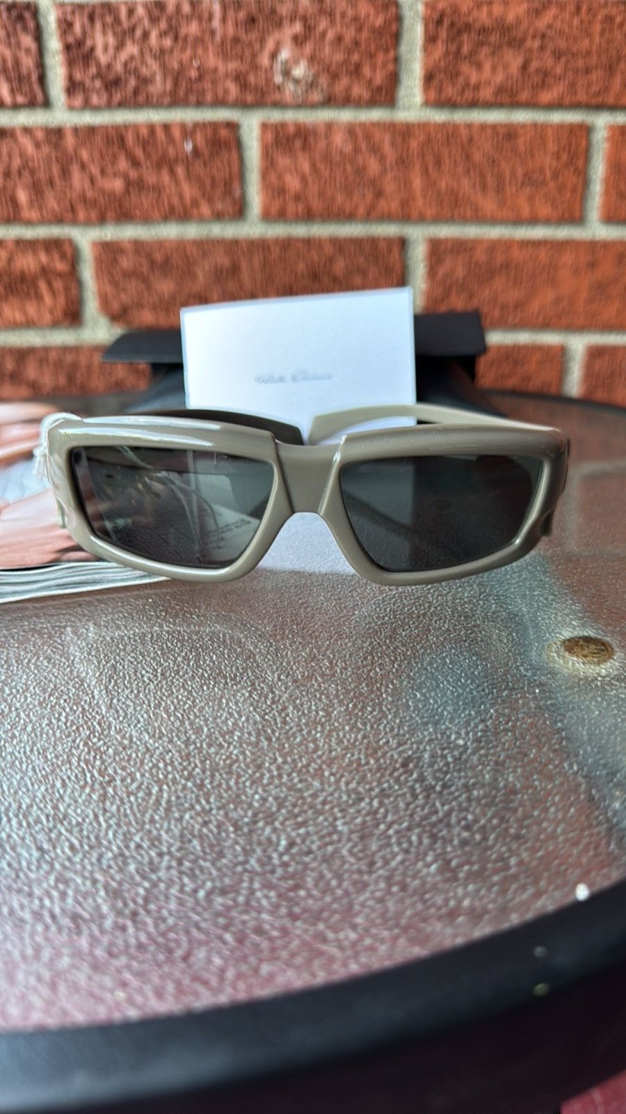 Rick Owens Rick Owens sunglasses brown/green porteville NWT Size ONE SIZE - 2 Thumbnail