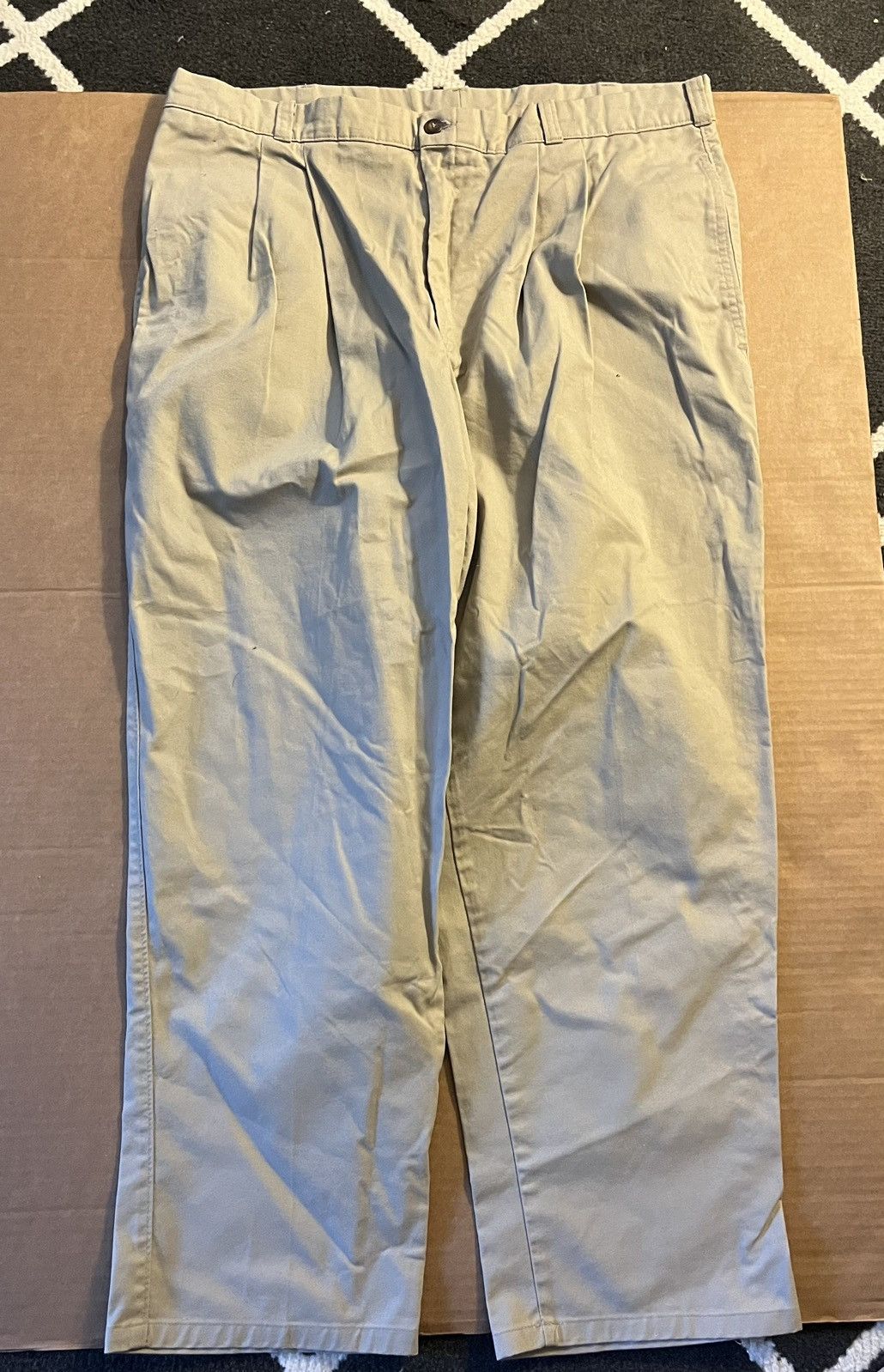 L.L. Bean × Vintage 90s L.L. bean tan pants Size US 38 / EU 54 - 1 Thumbnail