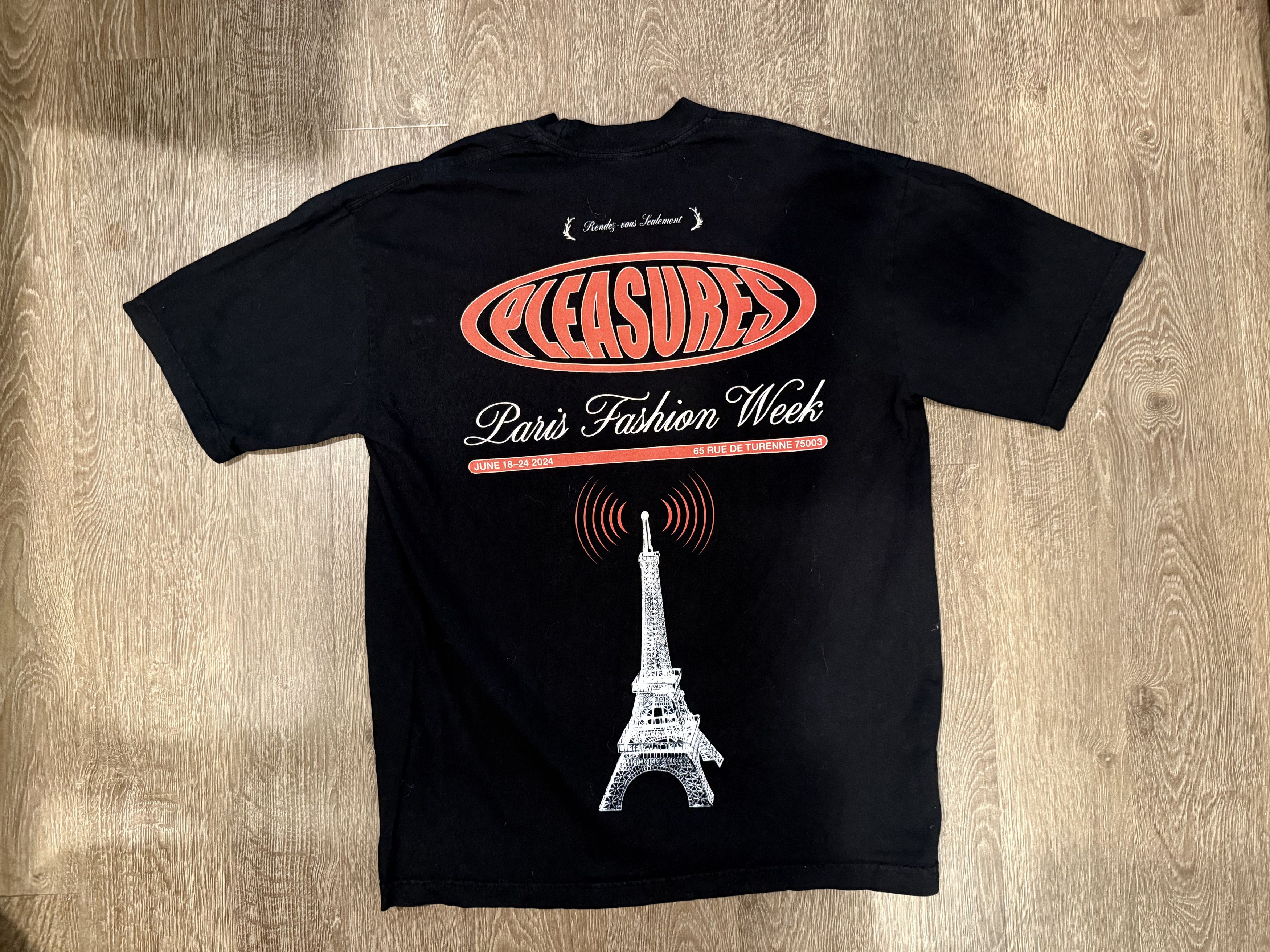 Pleasures Pleasures PFW edition Tee Size US L / EU 52-54 / 3 - 2 Thumbnail