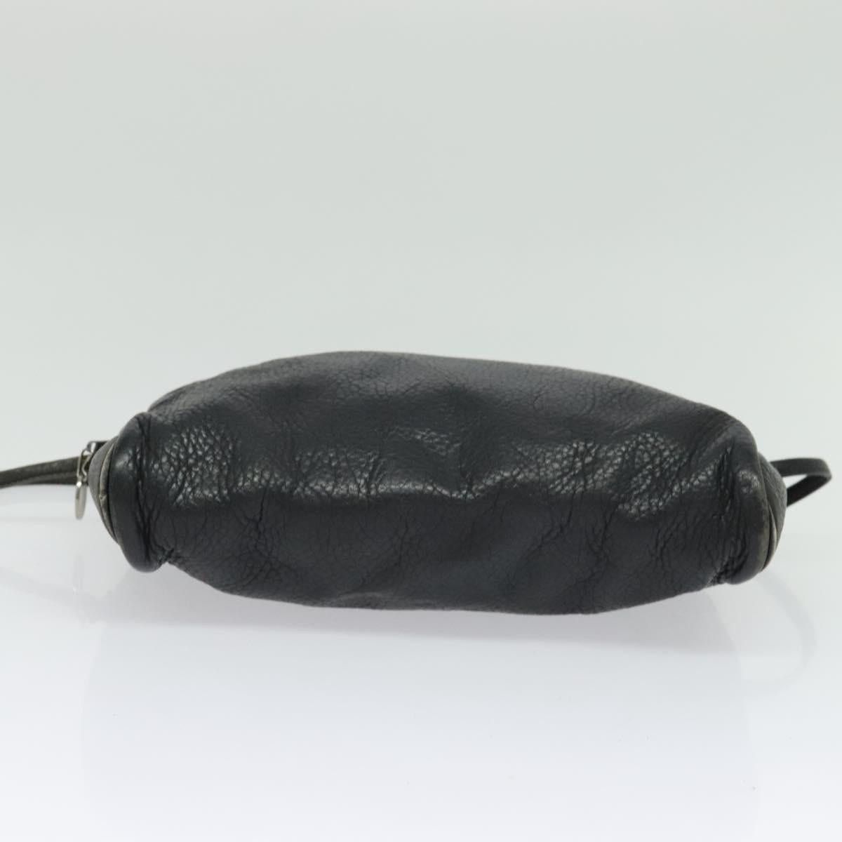 Dior DIOR Shoulder Bag Leather Black Silver Size ONE SIZE - 9 Thumbnail