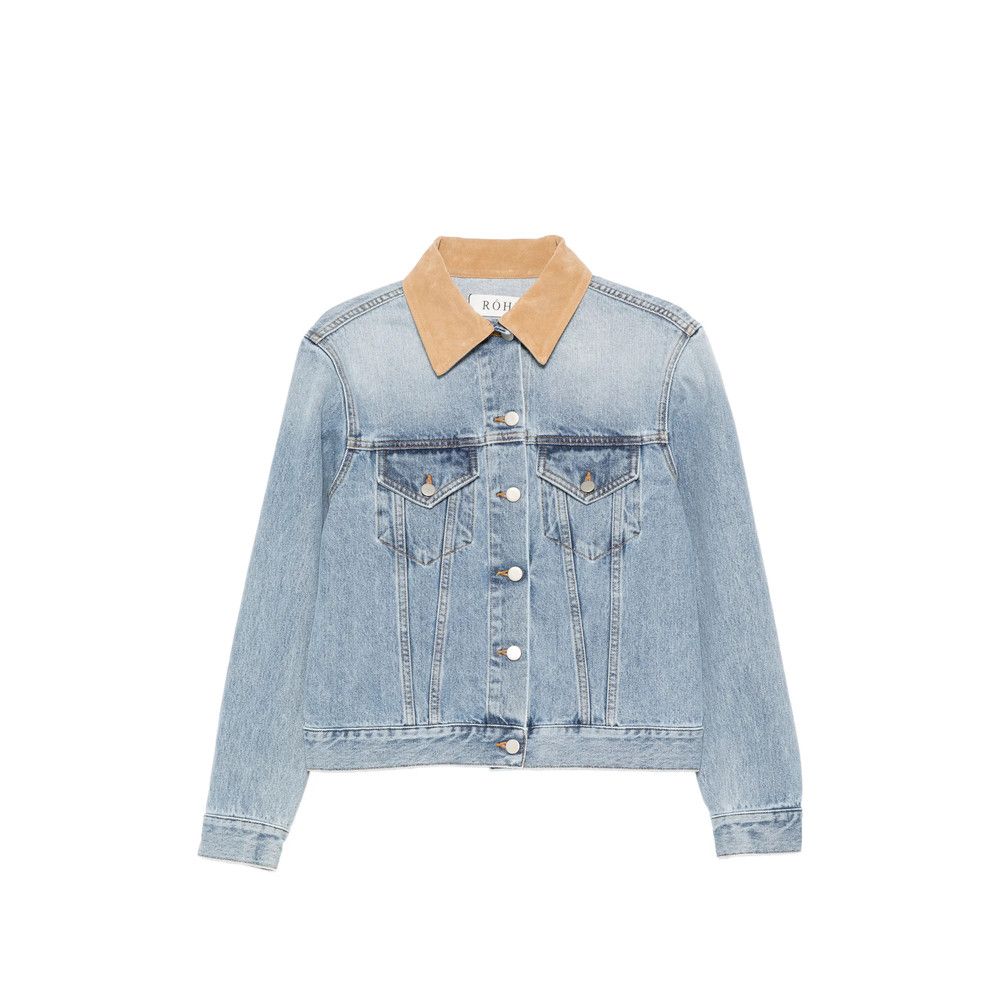 Rohe Rohe BLUE Jackets - Denim Jackets Size S / US 4 / IT 40 - 1 Thumbnail