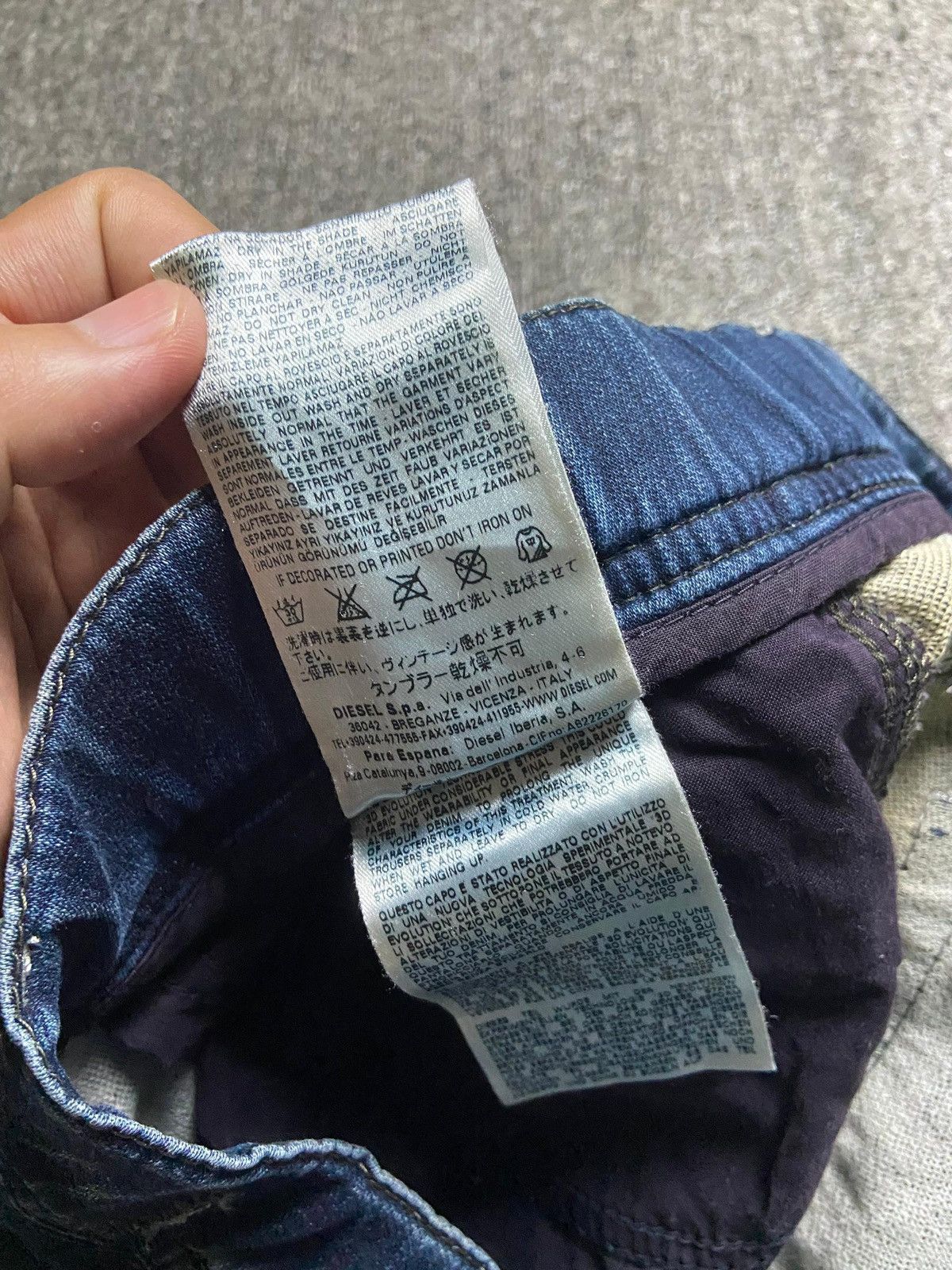 Diesel DIESEL INDUSTRY DENIM + SWEATPANTS (139) Size US 35 - 4 Thumbnail