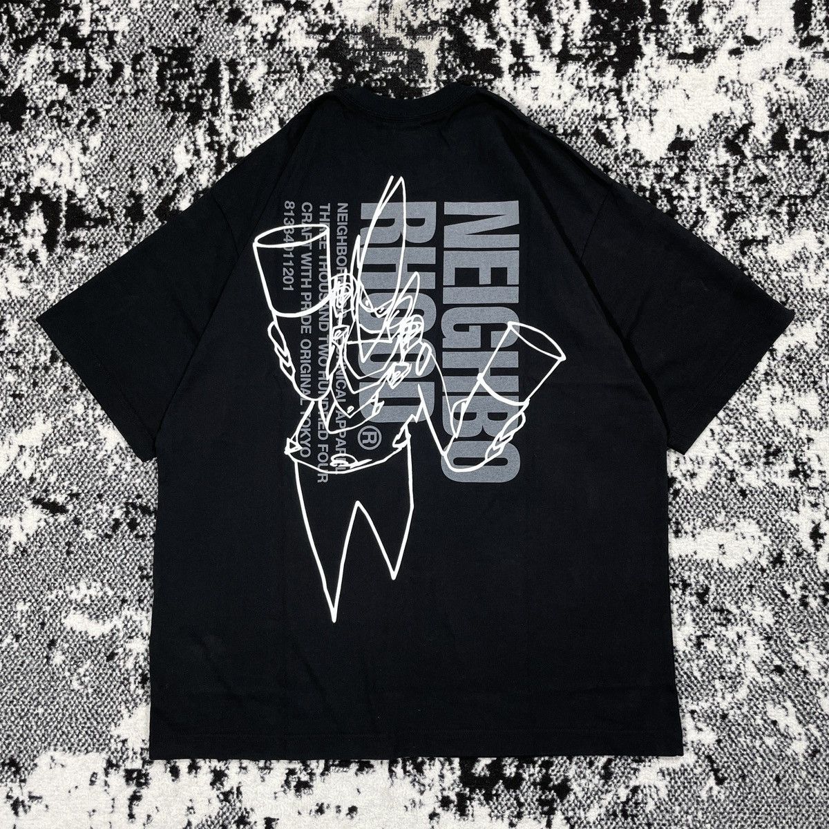image of Futura Laboratories Tee in Black, Men's (Size Medium)