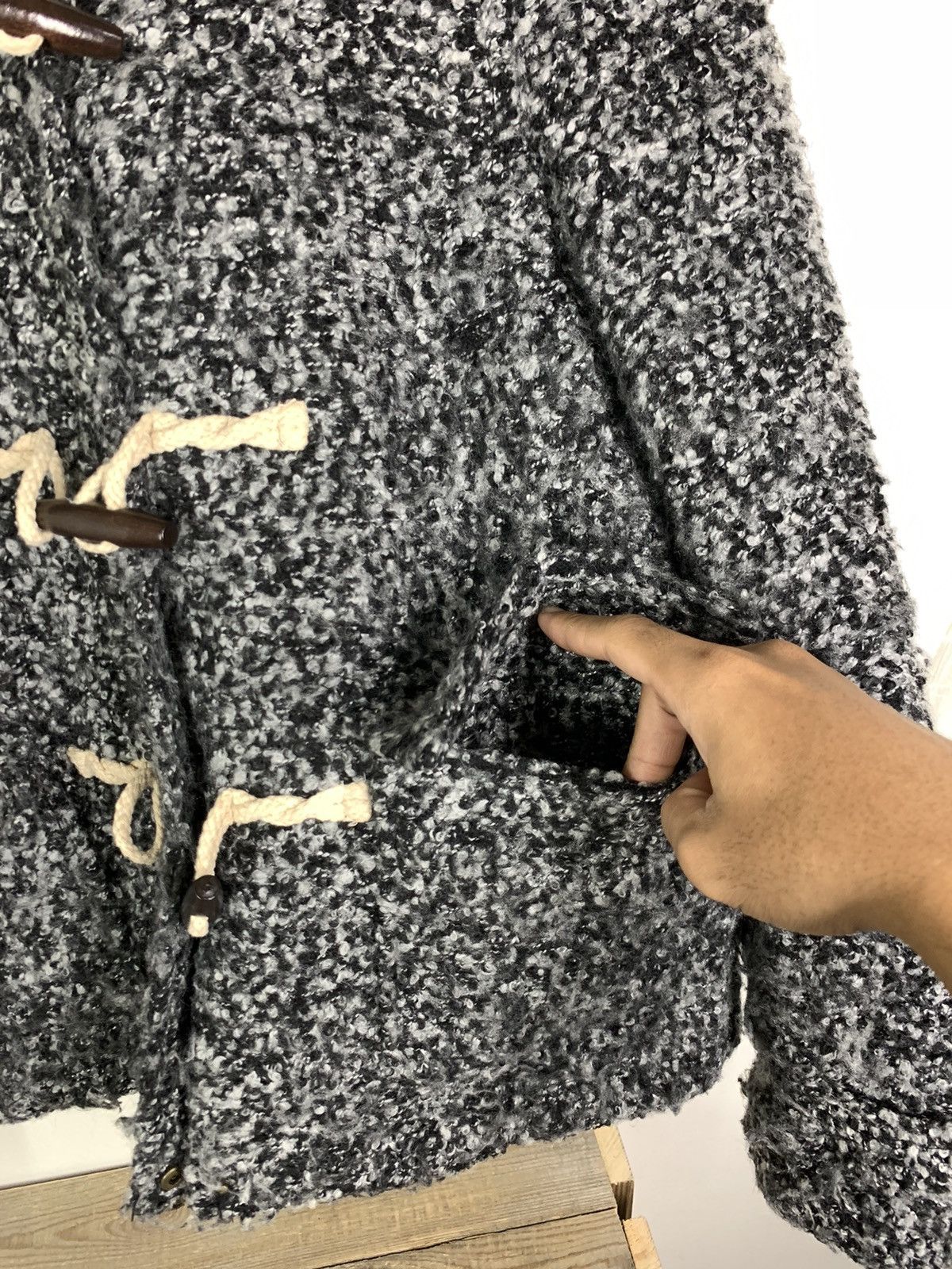 Designer × Japanese Brand × Vintage Vintage Japanese Brand Wool Fur Jacket Size US L / EU 52-54 / 3 - 11 Thumbnail