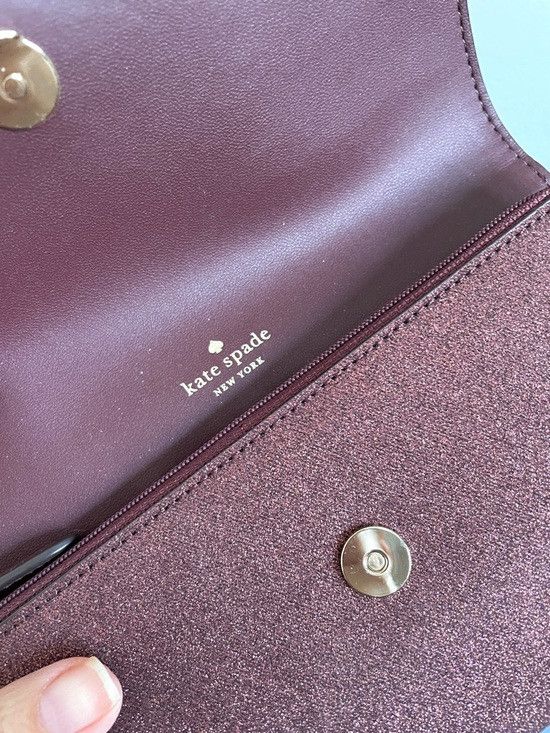 Kate Spade Kate Spade NY Glimmer Boxed Medium Flap Wristlet Wallet Size ONE SIZE - 7 Thumbnail