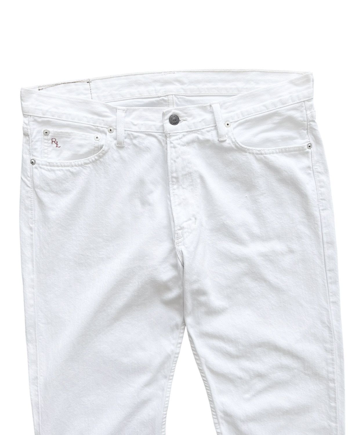 Polo Ralph Lauren POLO RALPH LAUREN WHITE DENIM Size US 35 - 8 Thumbnail