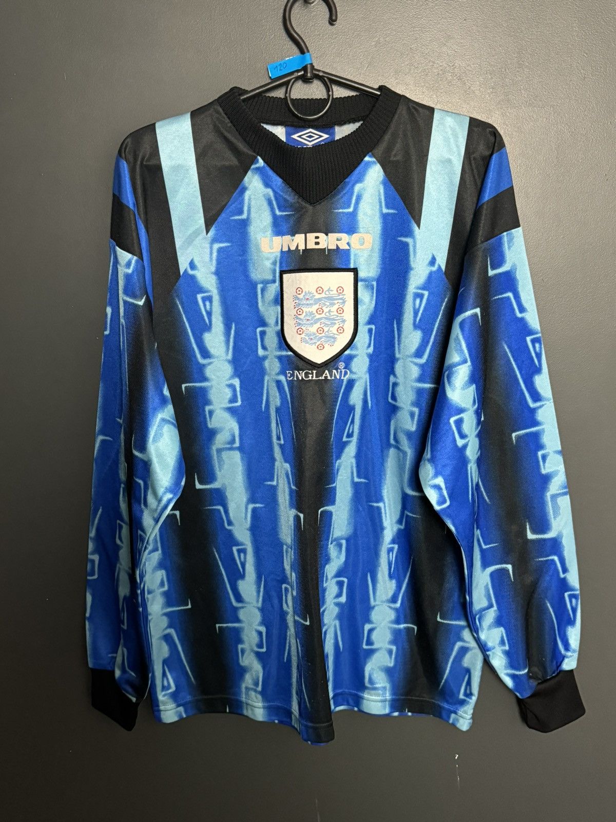 Umbro England National Team 96/98 Goalkeeper Football Jersey Size US M / EU 48-50 / 2 - 1 Thumbnail