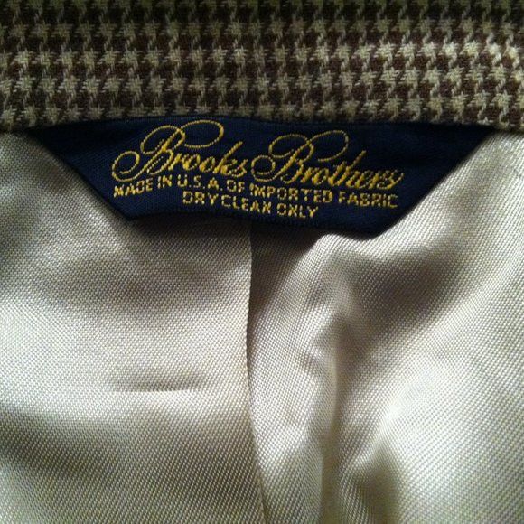 Brooks Brothers BROOKS BROTHERS MEN'S LINEN SPORT JACKET BLAZER SIZE: 42R Size 42R - 14 Thumbnail