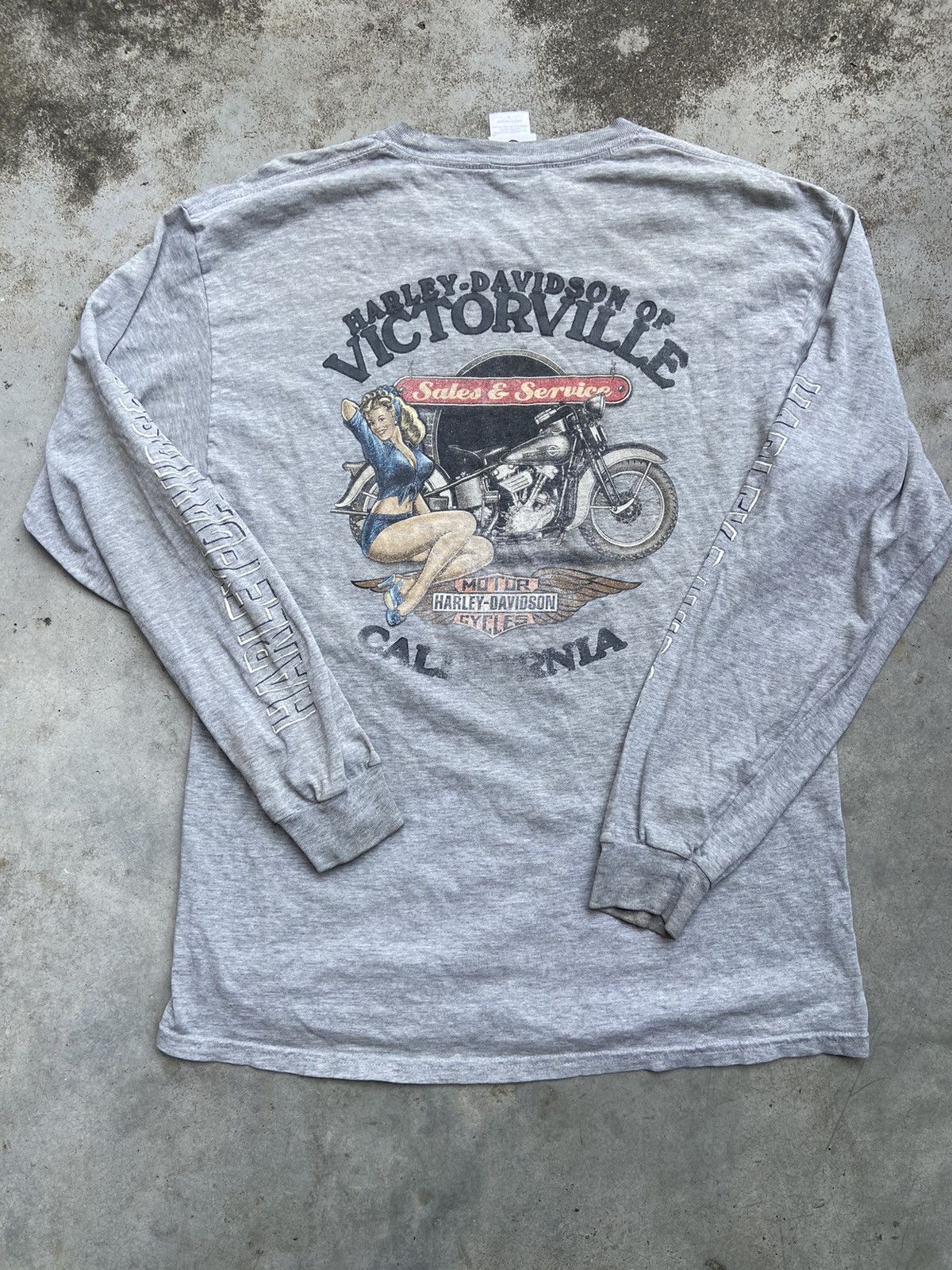 Harley Davidson VINTAGE 2010 HARLEY DAVIDSON Size US L / EU 52-54 / 3 - 2 Thumbnail