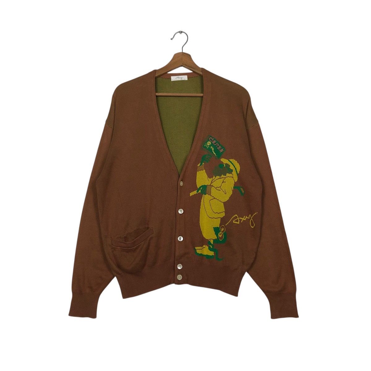 Japanese Brand × Vintage 📌Vintage Cardigan Bomber Jacket Mizuno Issey Miyake Size US M / EU 48-50 / 2 - 2 Thumbnail