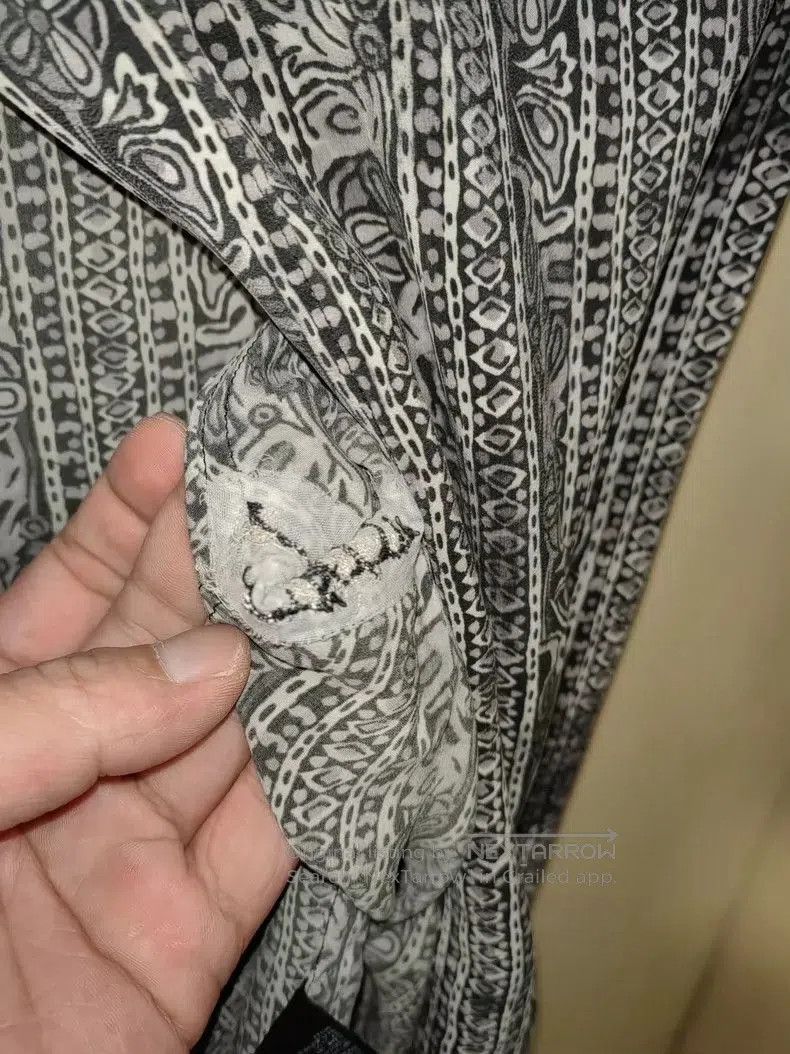 Saint Laurent Paris SLP Saint Laurent Silk Henley Shirt. Size US M / EU 48-50 / 2 - 8 Thumbnail