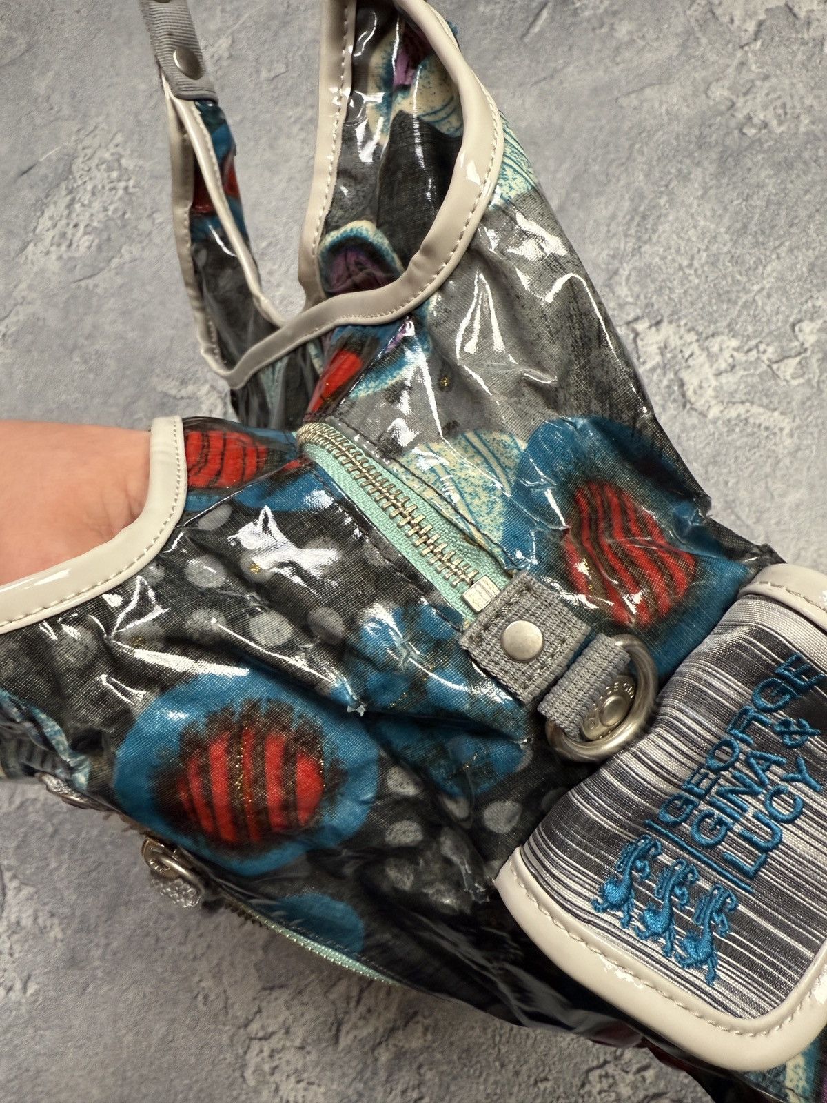Japanese Brand GGL Bag George Gina Lucy Y2K Crazy Multipocket Size ONE SIZE - 15 Thumbnail