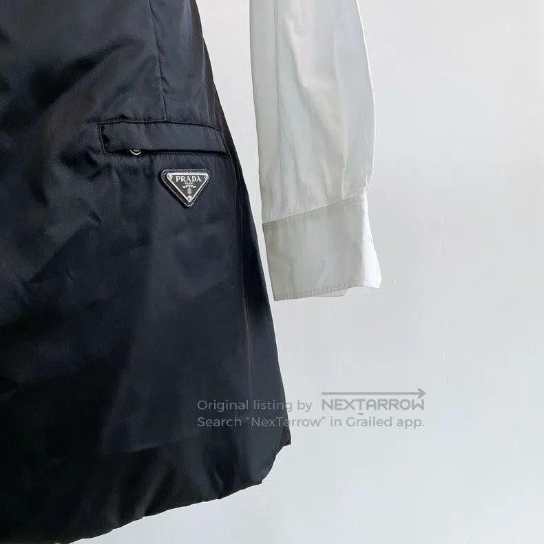 Prada Prada Nylon dress Size XS / US 0-2 / IT 36-38 - 4 Thumbnail