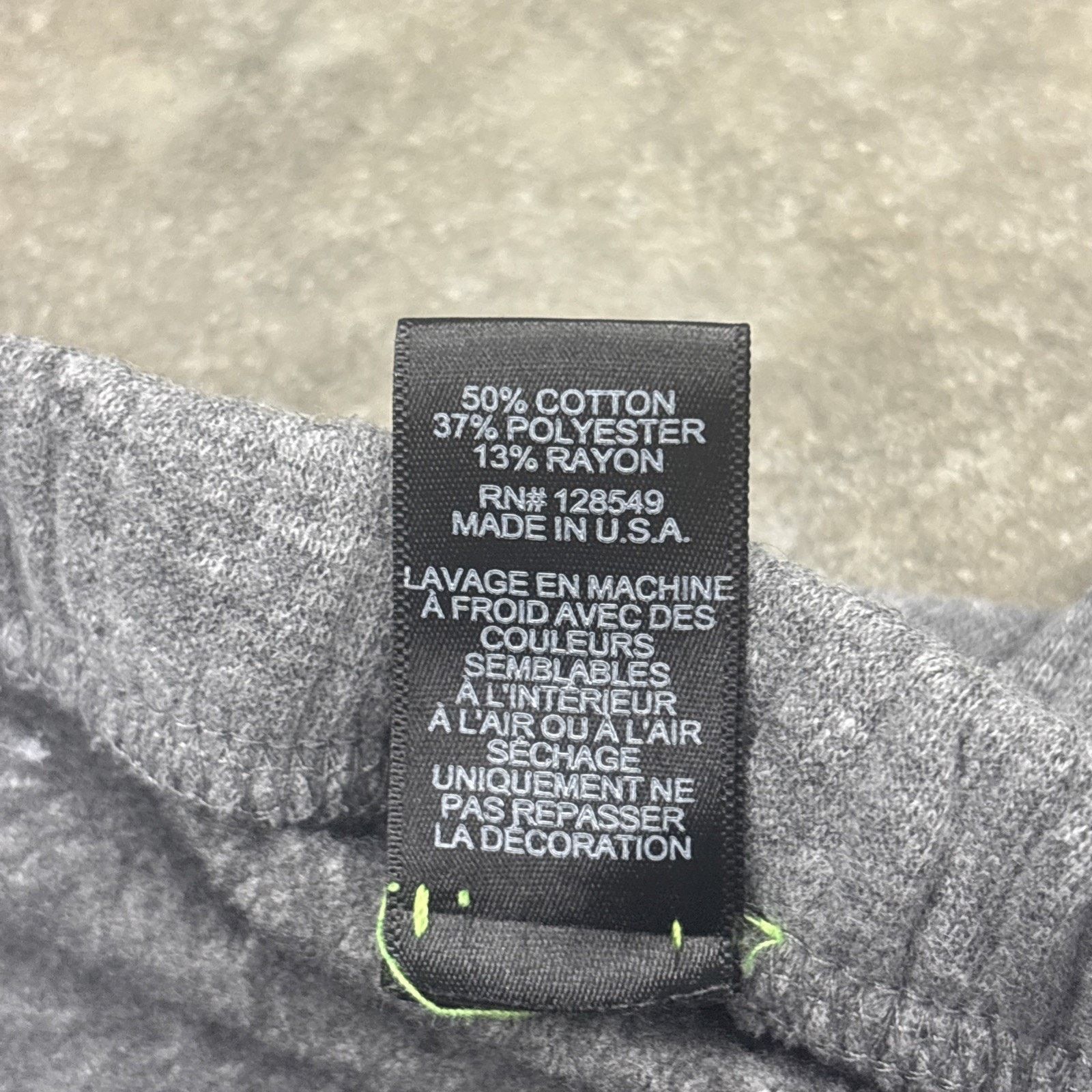 Aviator Nation Aviator Nation Bolt Sweatpants In Heather Grey Navy Womens S Size 26" / US 2 / IT 38 - 7 Thumbnail
