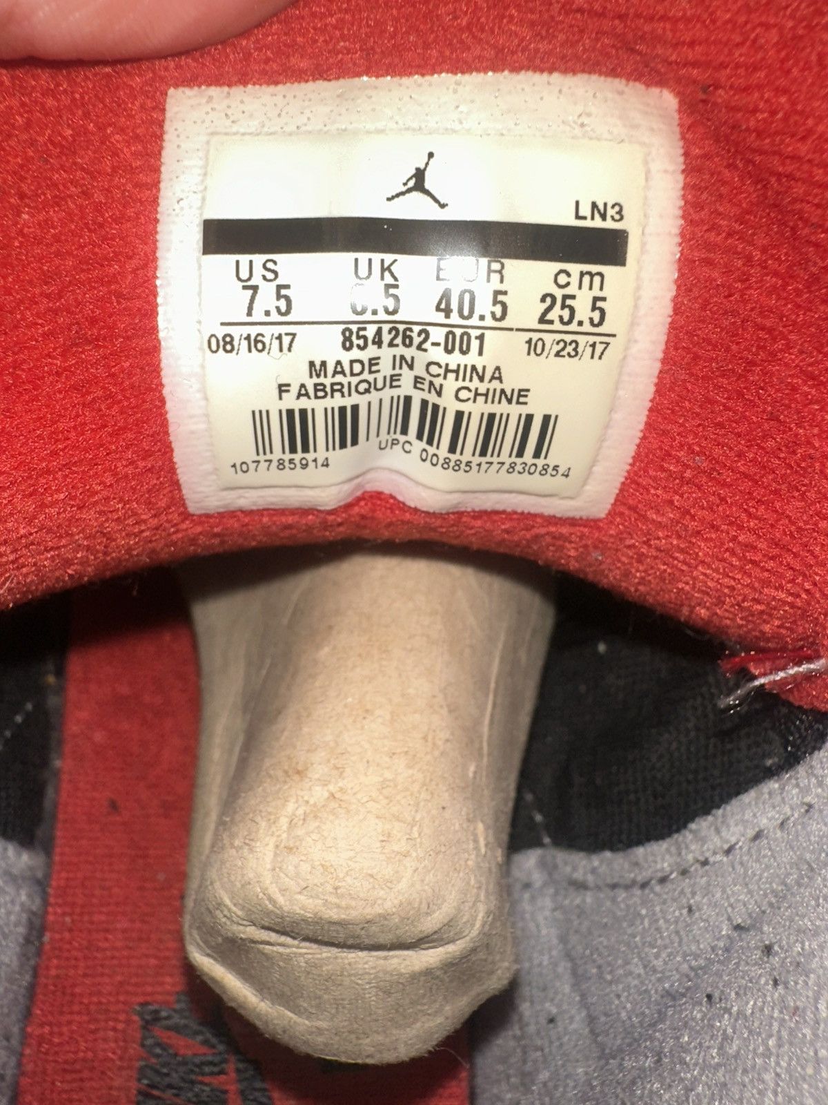 Jordan Brand AIR JORDAN CEMENT 3s sz 7.5 2018 Size US 7.5 / EU 40-41 - 7 Thumbnail