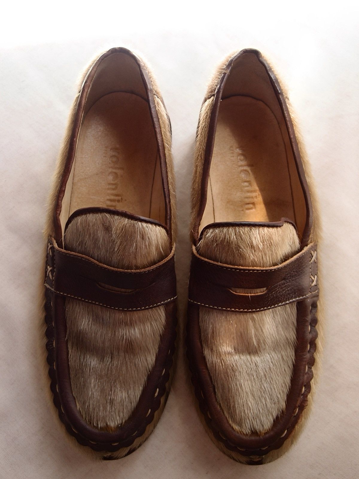 Other VALENLIN Hairy Leather Penny Loafers Size 42 Size US 10.5 / EU 43-44 - 2 Thumbnail
