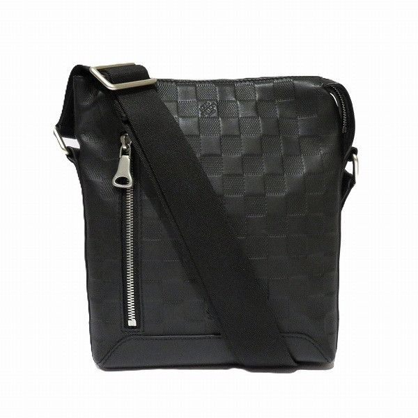 Louis Vuitton Louis Vuitton Discovery Messenger Bb Damier Infini Shoulder Bag Canvas Crossbody Bag N42418 in Black