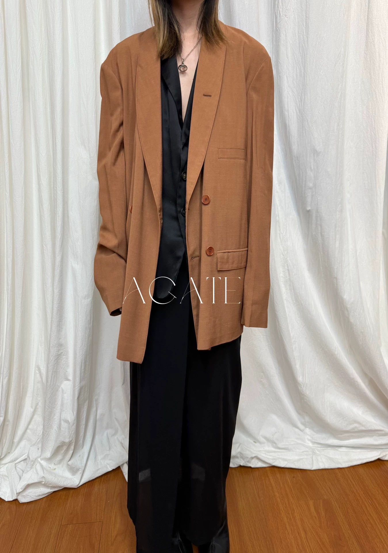 Lemaire Lemaire Double-Breasted Suit Rust XS New with Tags Size XS / US 0-2 / IT 36-38 - 1 Thumbnail