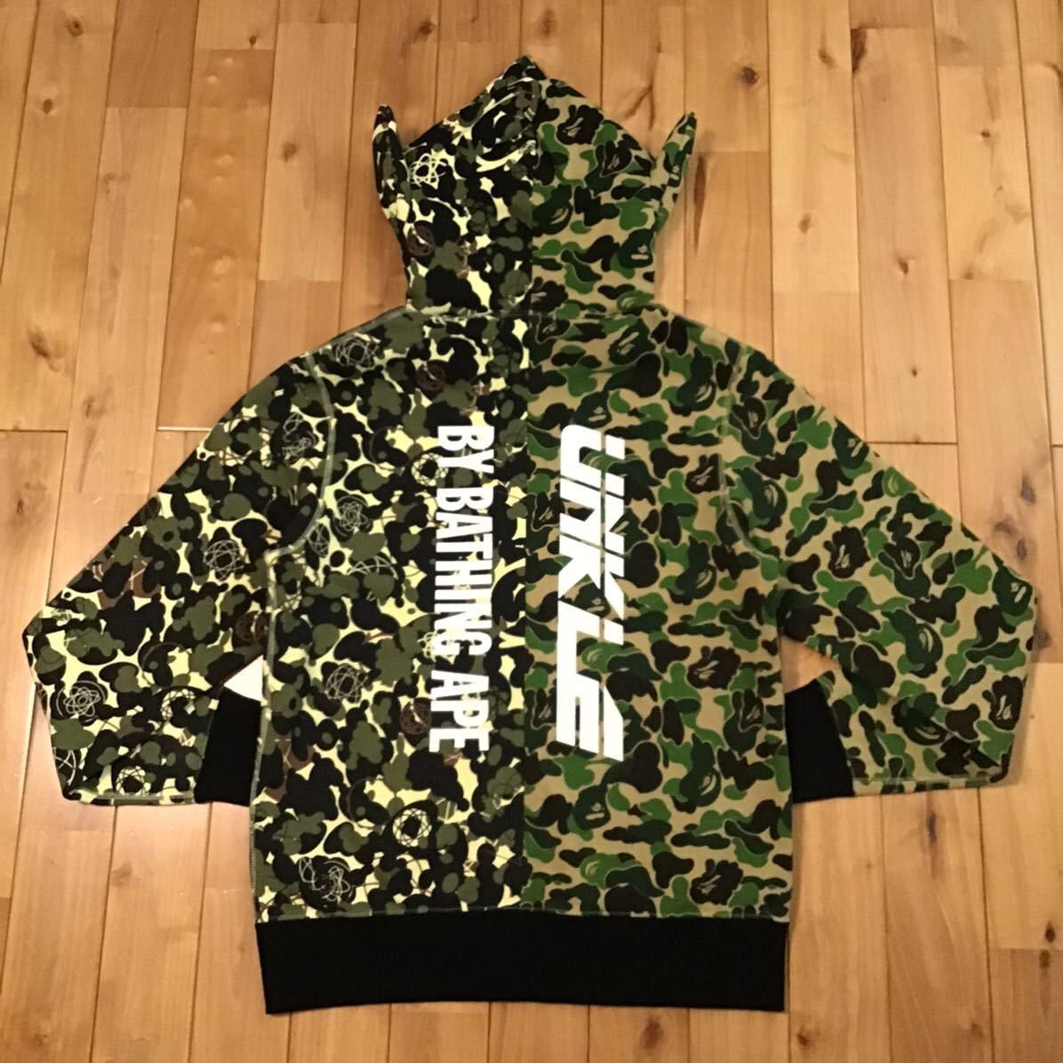 Bape BAPE × UNKLE ABC camo Shark full zip hoodie a bathing ape Size US M / EU 48-50 / 2 - 5 Thumbnail