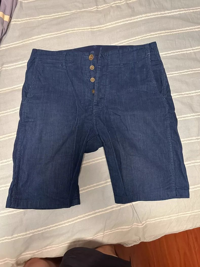 Visvim VisvimVisvim Chino Shorts in Blue Dye Version-2504 Size US 32 / EU 48 - 1 Thumbnail