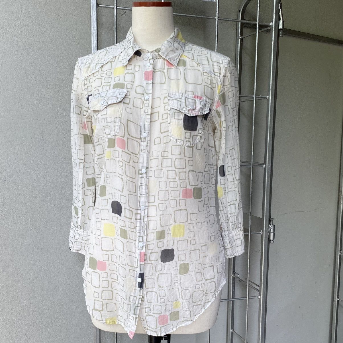Diesel Diesel Abstract Multi-Frame Long Shirt Size M / US 6-8 / IT 42-44 - 24 Thumbnail