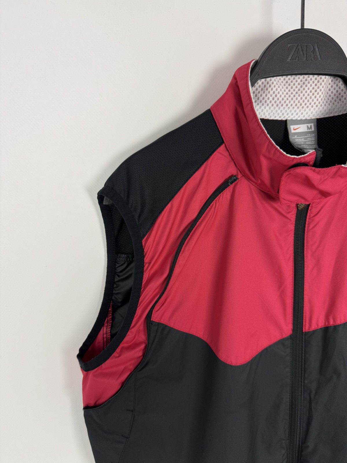 Nike Nike 2in1 Paneled Nylon Vented Running Jacket Size US M / EU 48-50 / 2 - 17 Thumbnail