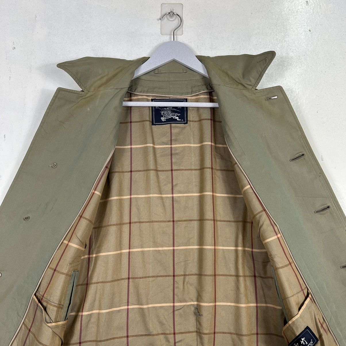 Burberry 🔥 VINTAGE BURBERRYS TRENCHCOAT Size US M / EU 48-50 / 2 - 13 Thumbnail
