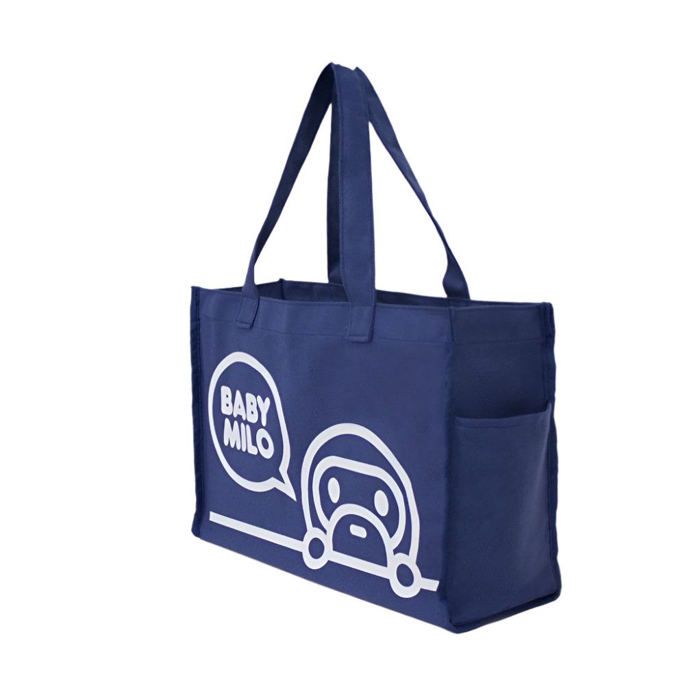Bape Bape Baby Milo Tote Shoulder Bag Travel Blue Logo Size ONE SIZE - 3 Thumbnail