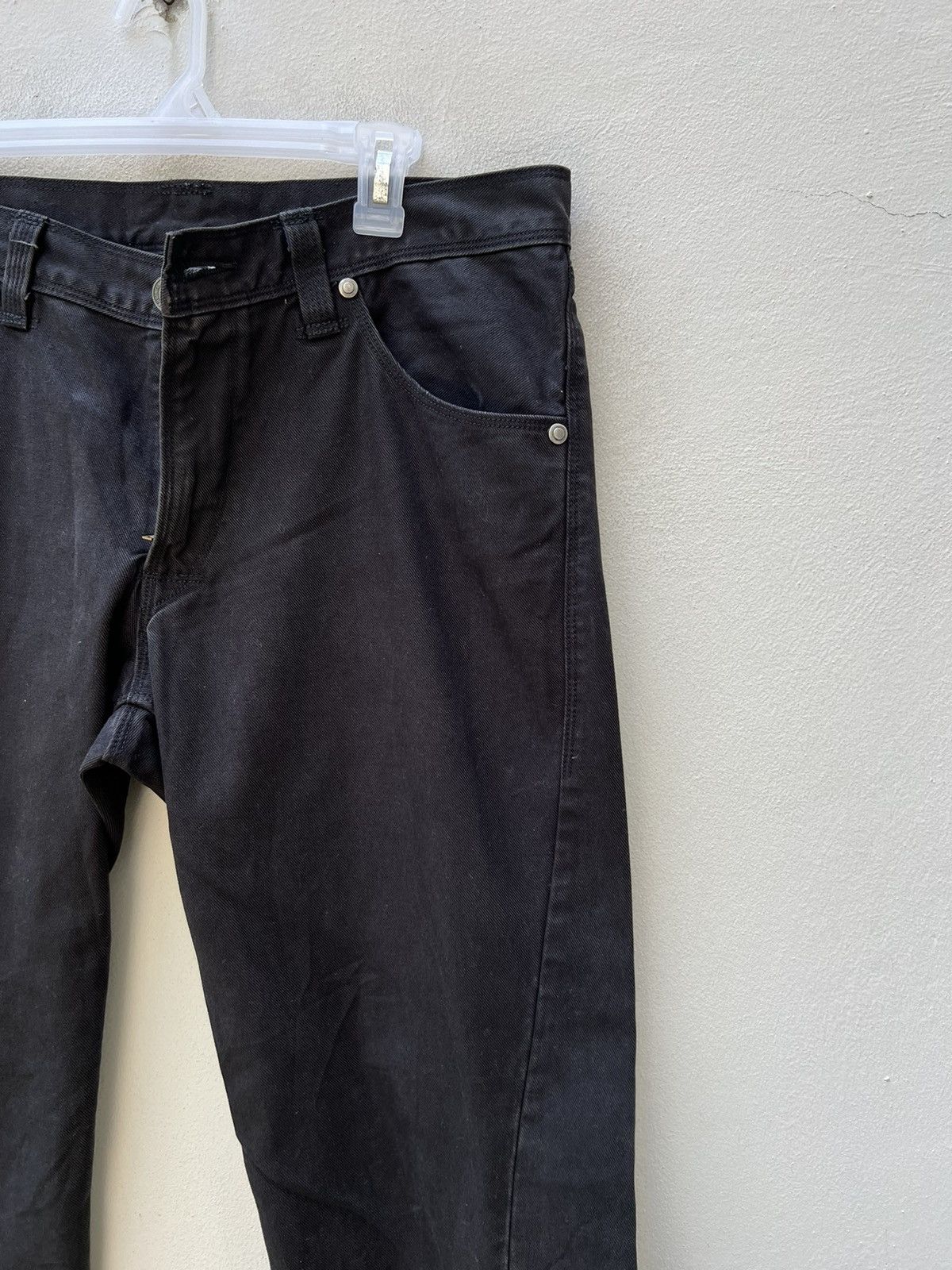 Levi's Vintage 2004 Levi’s Engineered Super Black Denim Jeans Size US 34 / EU 50 - 10 Thumbnail