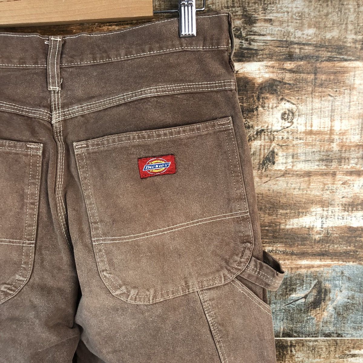 Dickies Dickies vintage Brown painter Workwear cargo Pants #A1421 Size US 28 / EU 44 - 5 Thumbnail