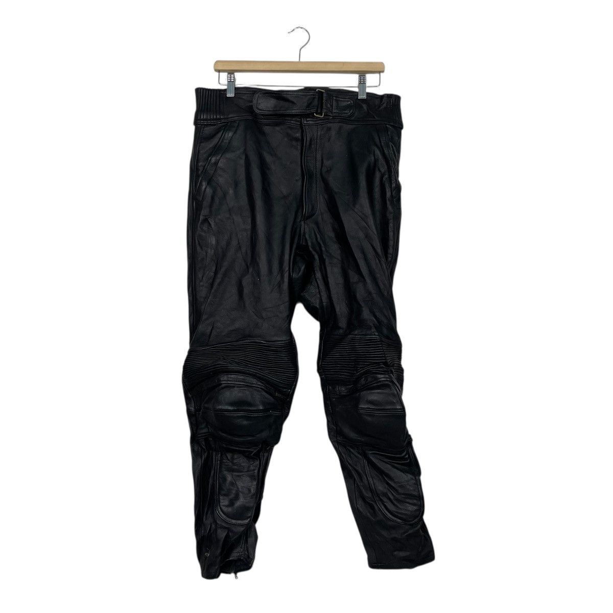 Japanese Brand Corin Motors Motorcycle CE Armored Leather Pant Size US 34 / EU 50 - 1 Thumbnail