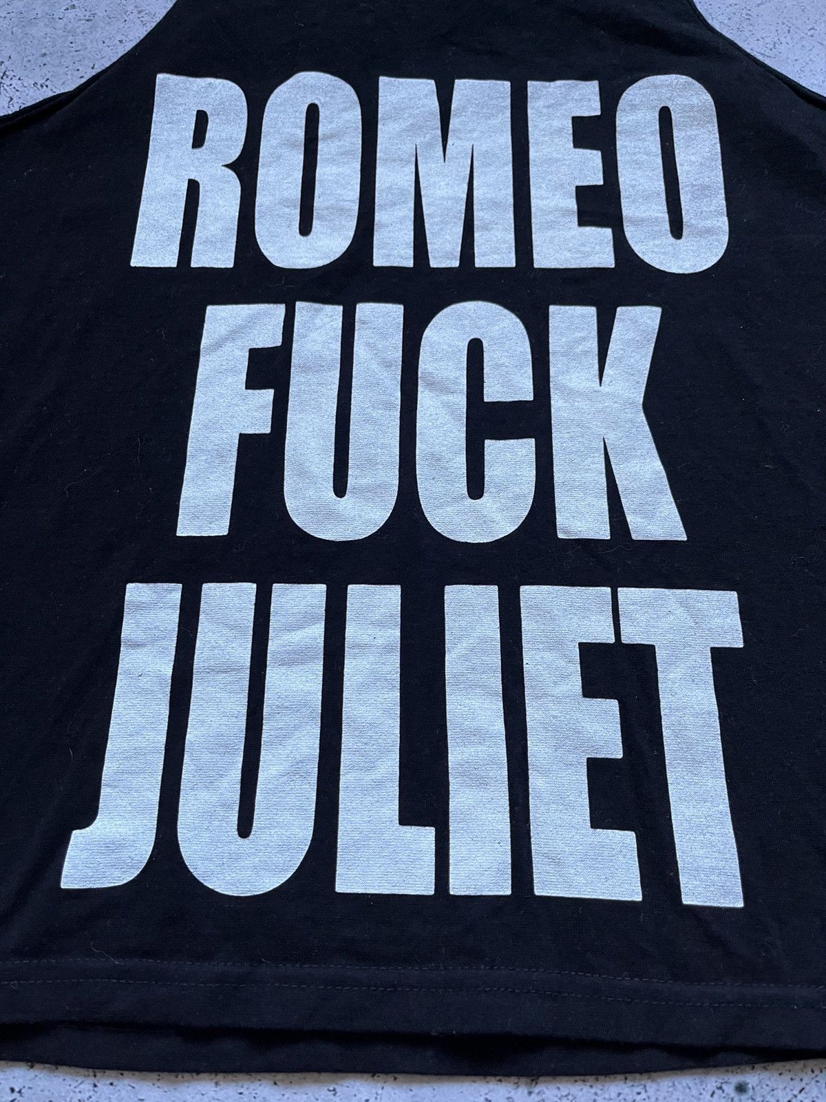 Vintage Vintage Humor Sleeveless Romeo & Juliet Tank Top Y2K USA Size US M / EU 48-50 / 2 - 3 Thumbnail