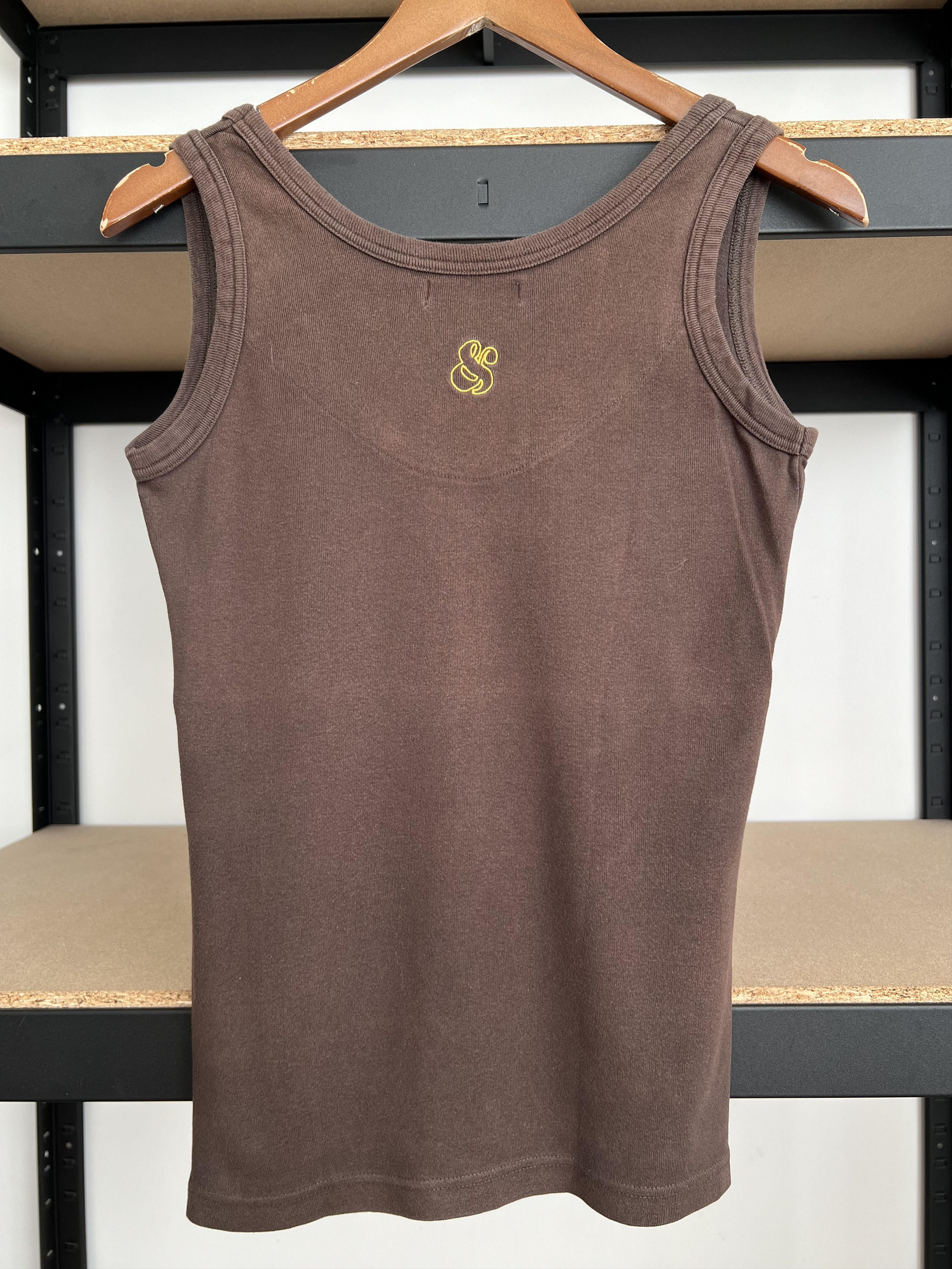 Vintage Vintage Single But Happy Tattoo Tribal Y2k Womens Tank Top Size M / US 6-8 / IT 42-44 - 3 Thumbnail