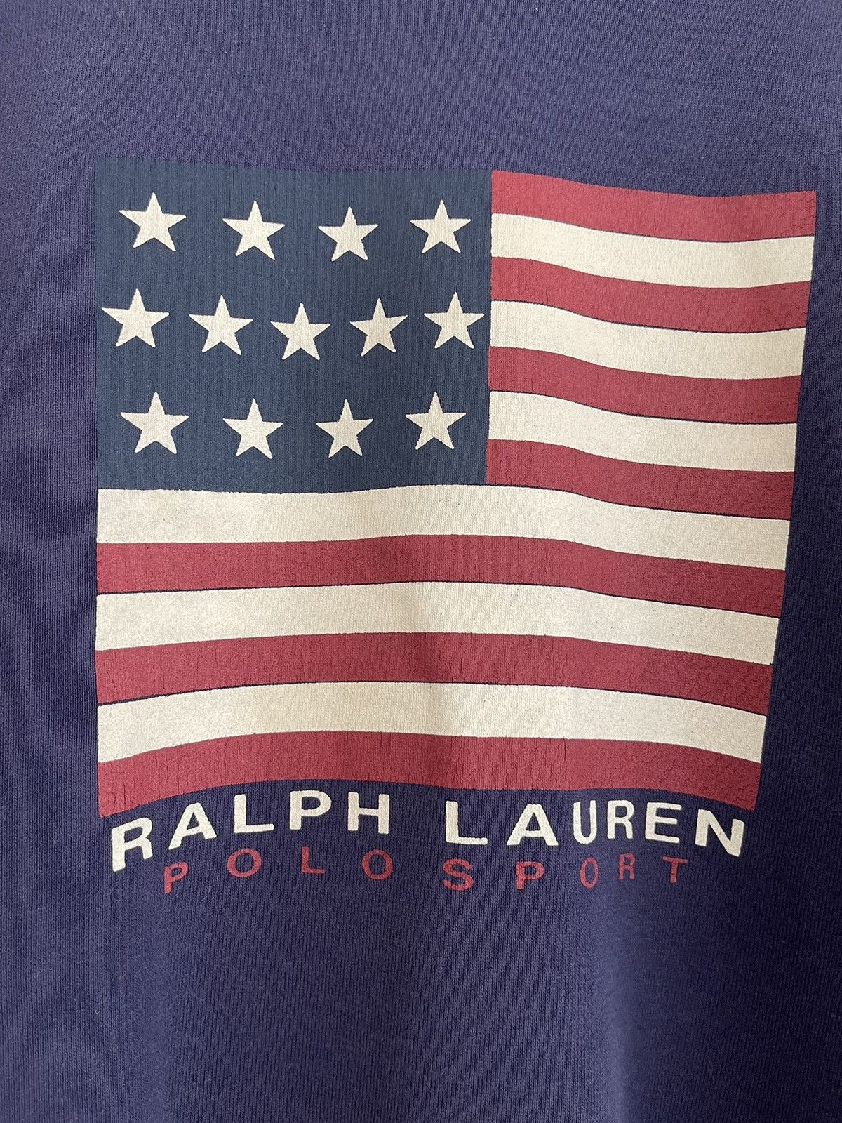 Polo Ralph Lauren Polo Ralph Lauren Polo Sport Flag Sweatshirt Size US M / EU 48-50 / 2 - 3 Thumbnail